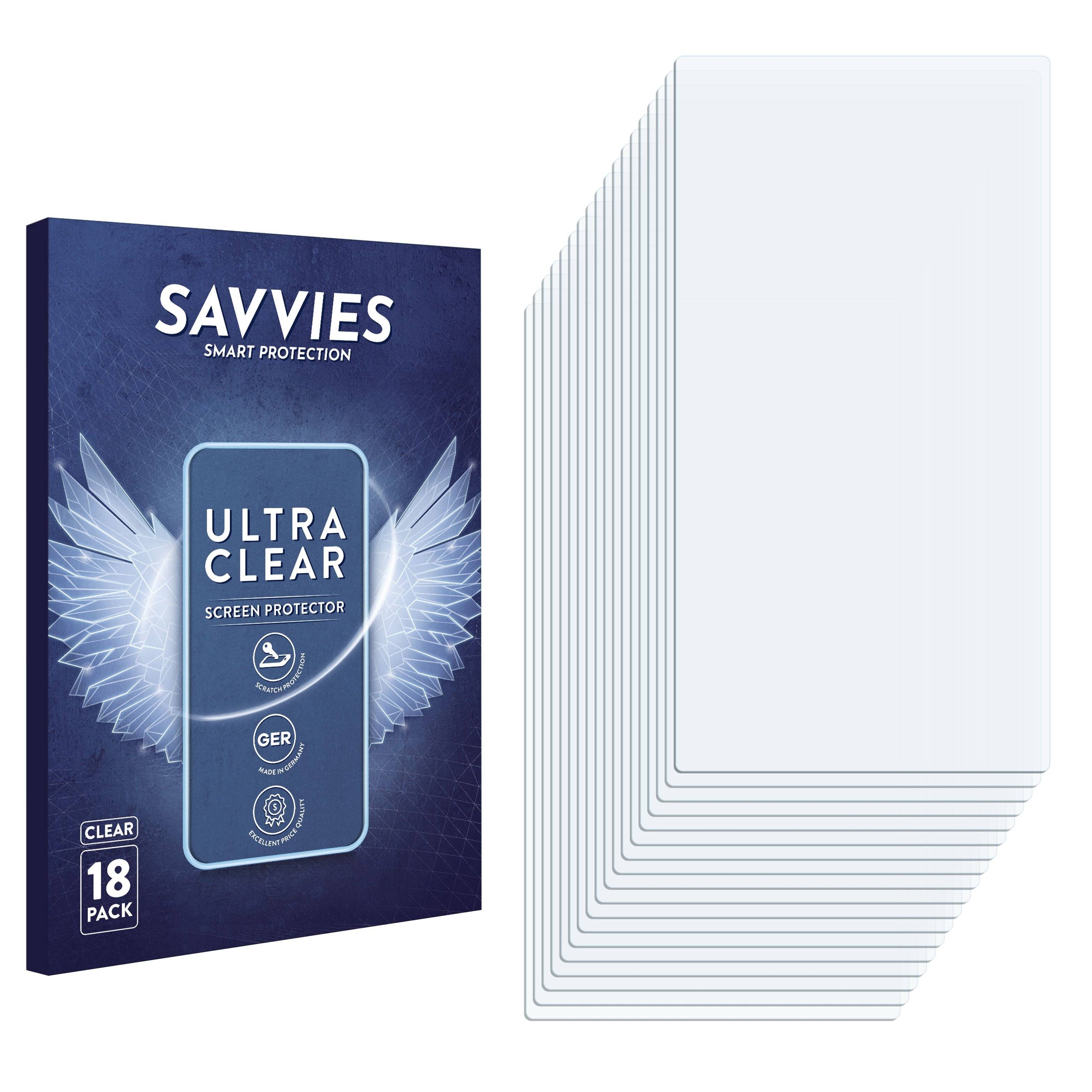 18x Savvies Displayschutz-Folie für Sony A300