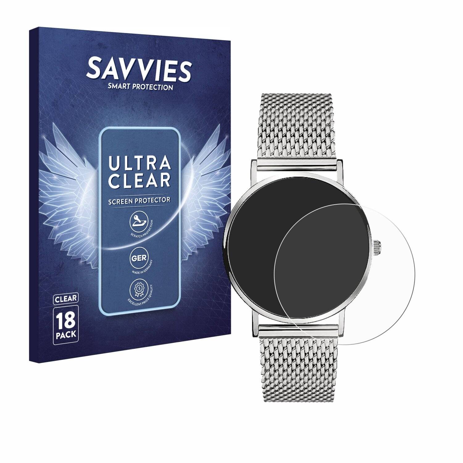 18x Savvies Displayschutz-Folie für Liebeskind New Case Mesh (34
