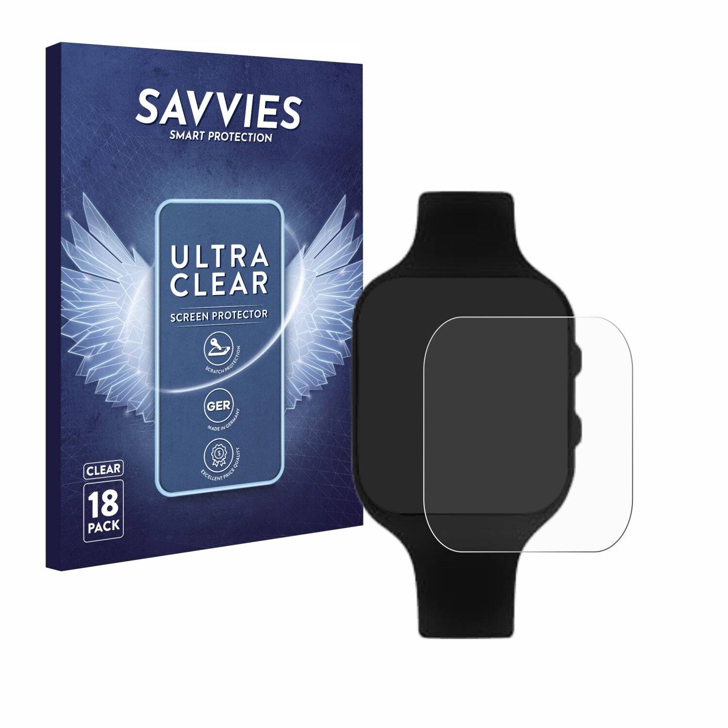 18x Savvies Displayschutz-Folie für Ben Nevis