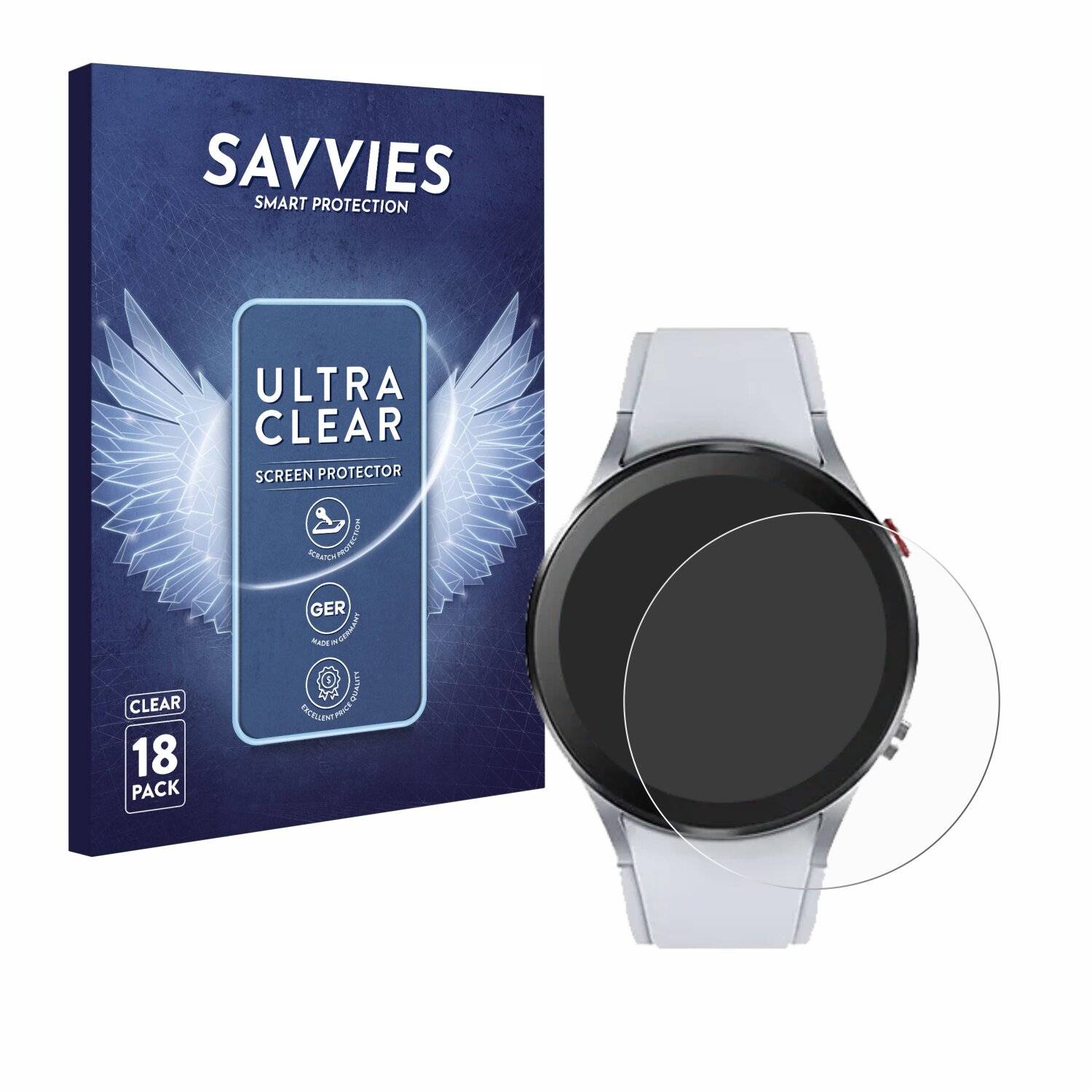 18x Savvies Displayschutz-Folie für Zeblaze GTR