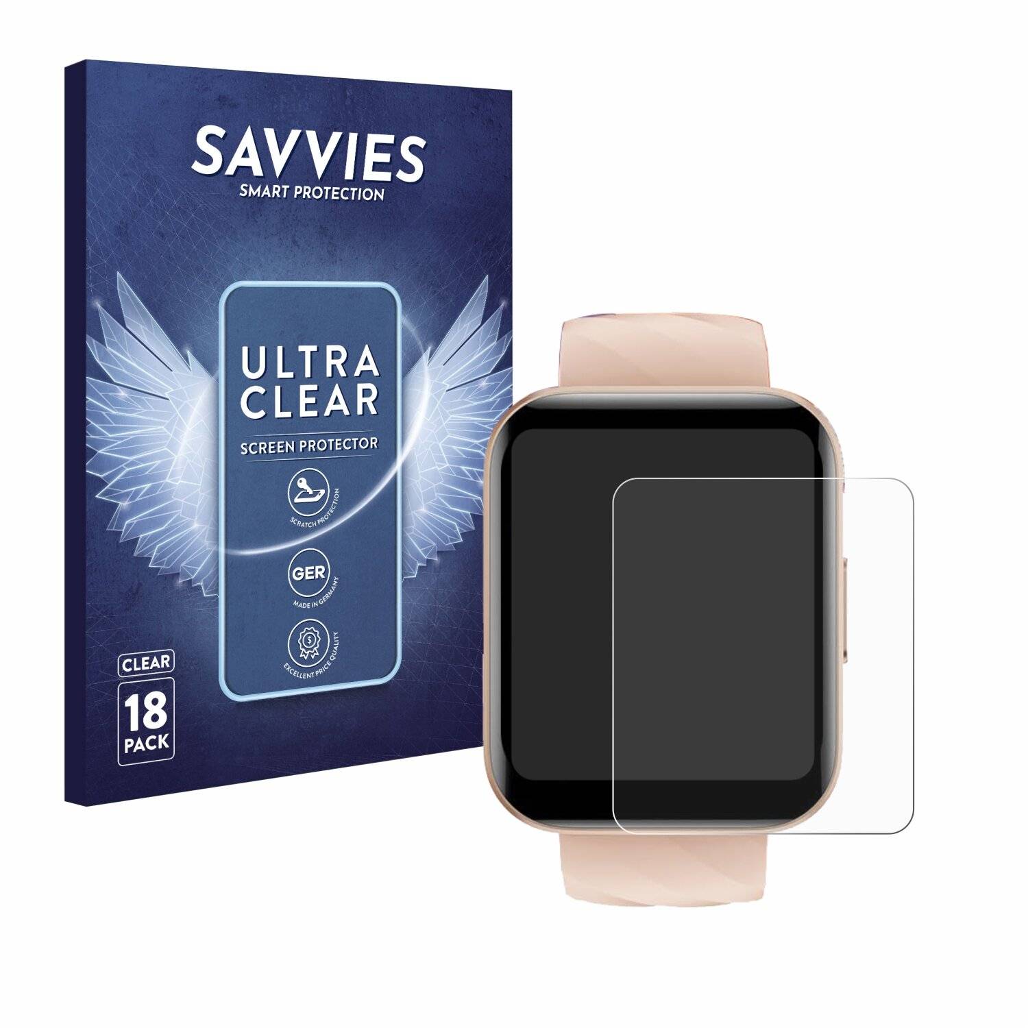 18x Savvies Displayschutz-Folie für RUIMEN