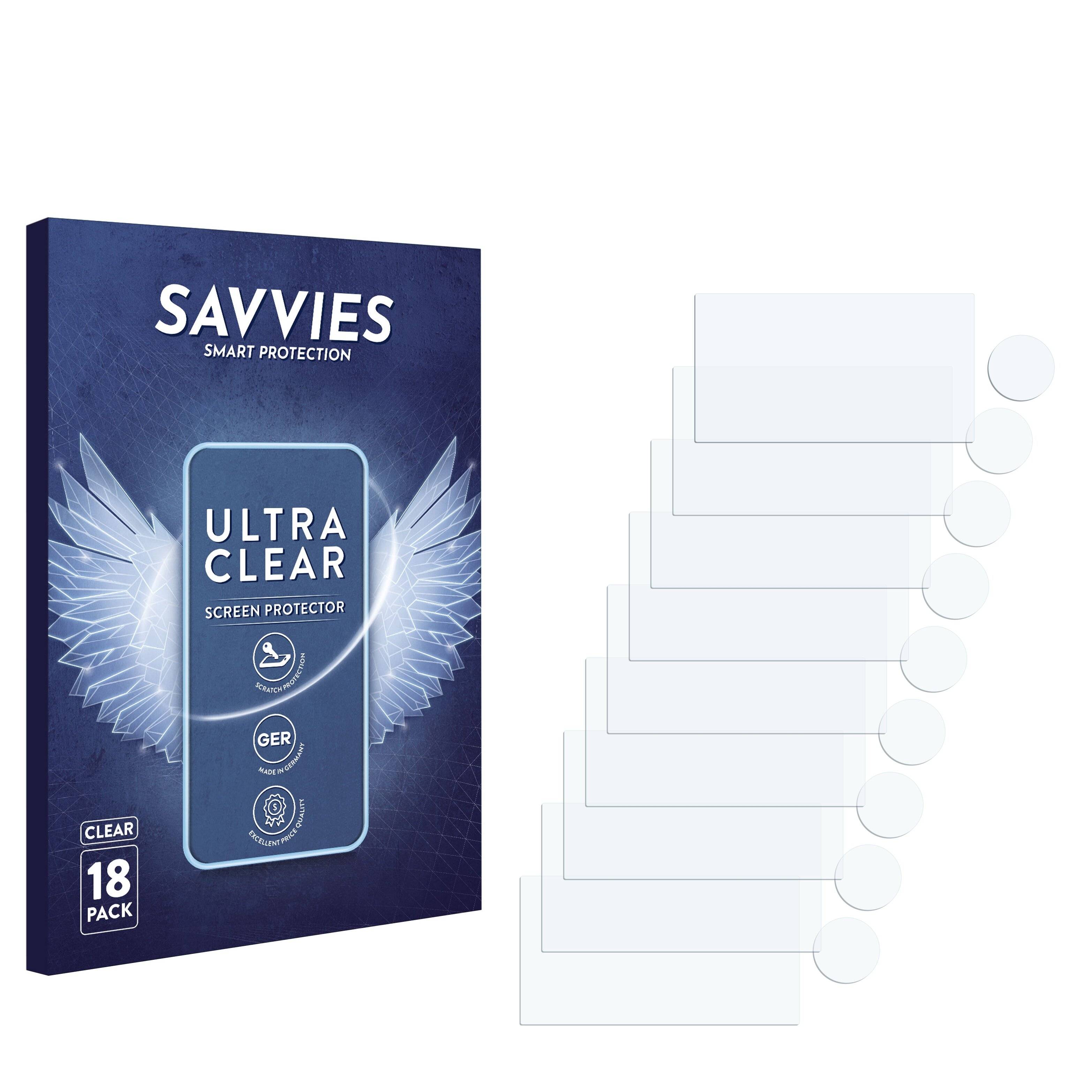 18x Savvies Displayschutz-Folie für Tuya Smart Home System 6 Central Control