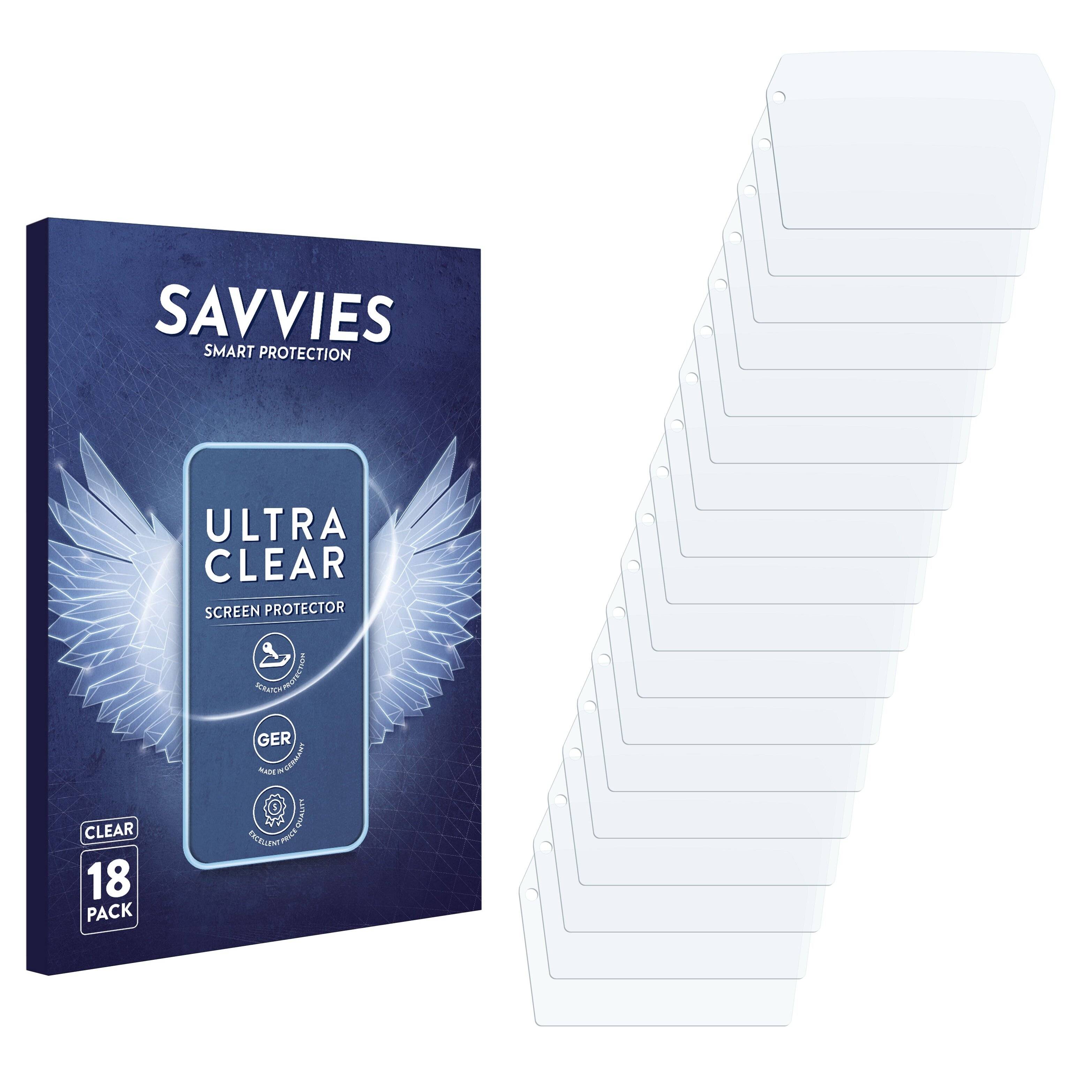 18x Savvies Displayschutz-Folie für VOGE SR4 MAX