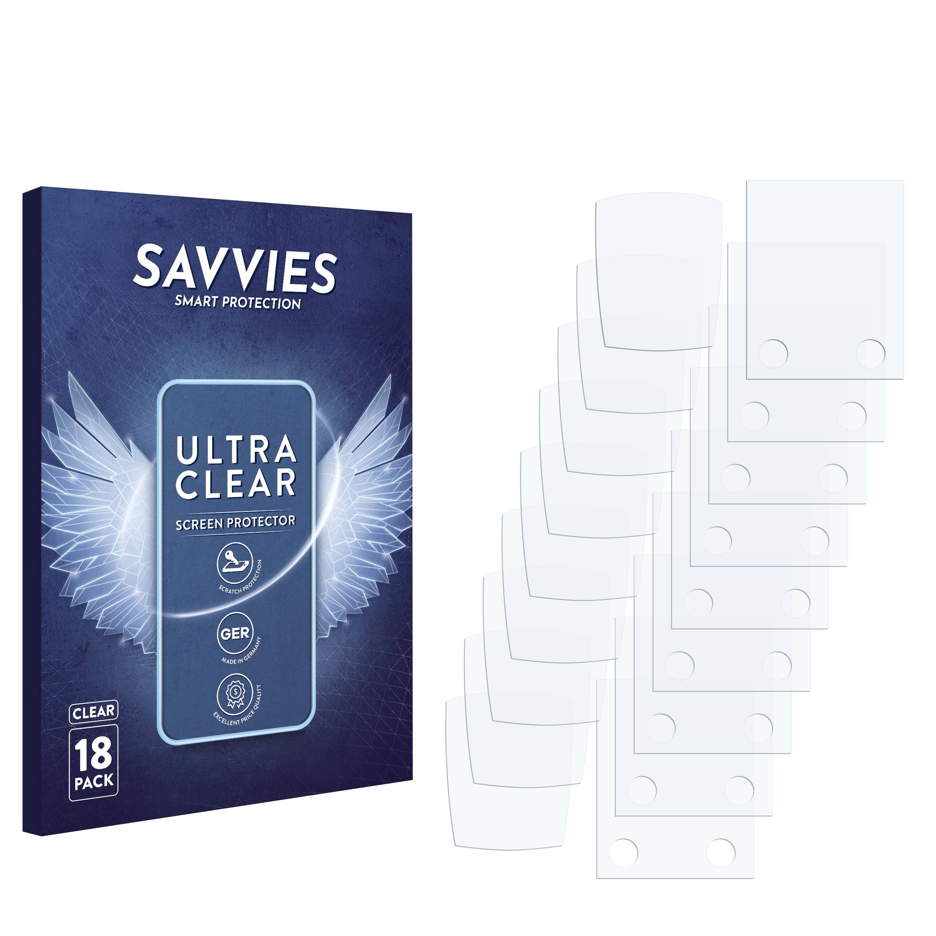 18x Savvies Displayschutz-Folie für AmazonCommercial 70TR120