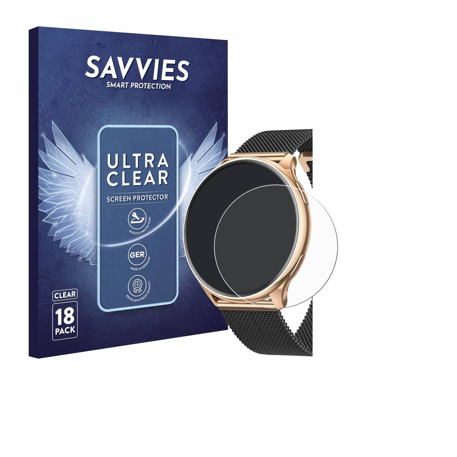 18x Savvies Displayschutz-Folie für Banlvs G35
