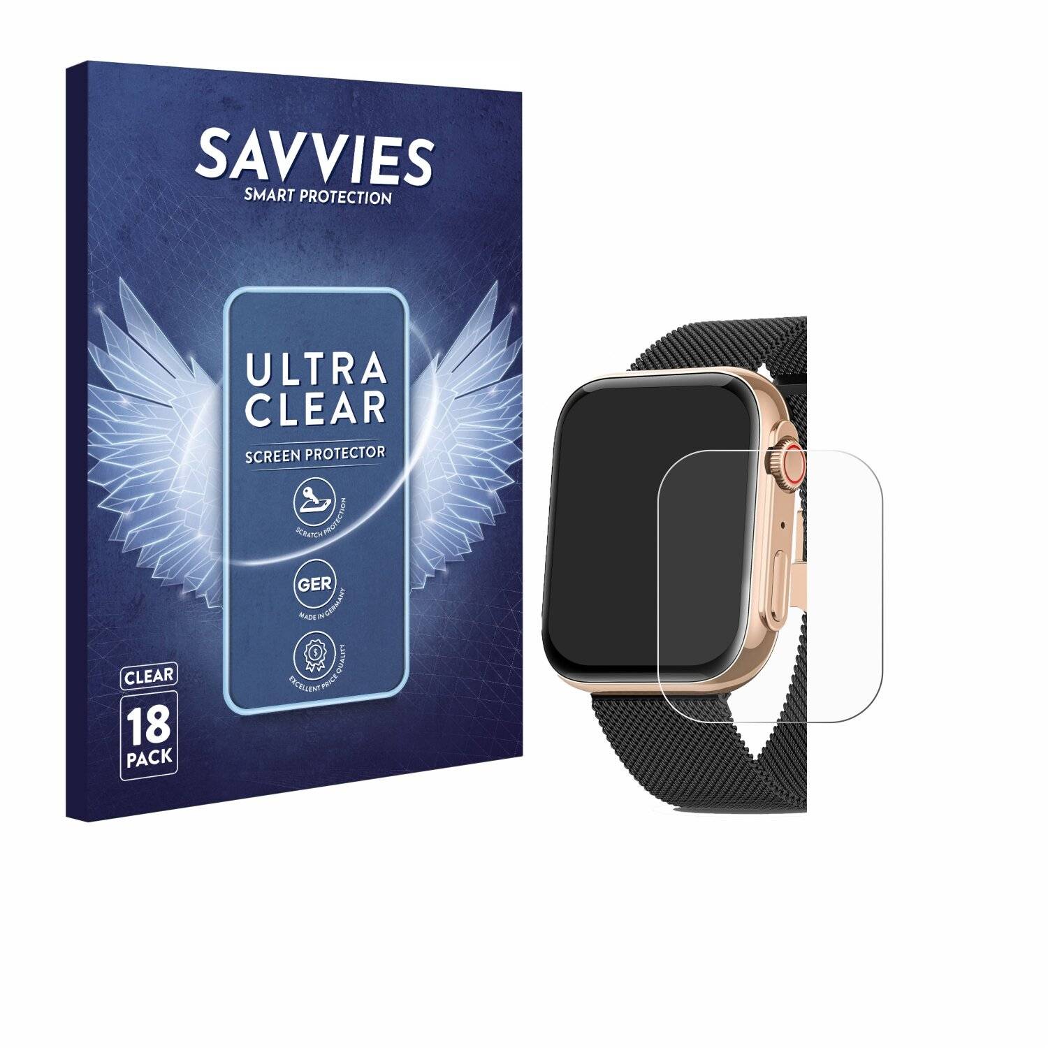 18x Savvies Displayschutz-Folie für Aimiuvei G36