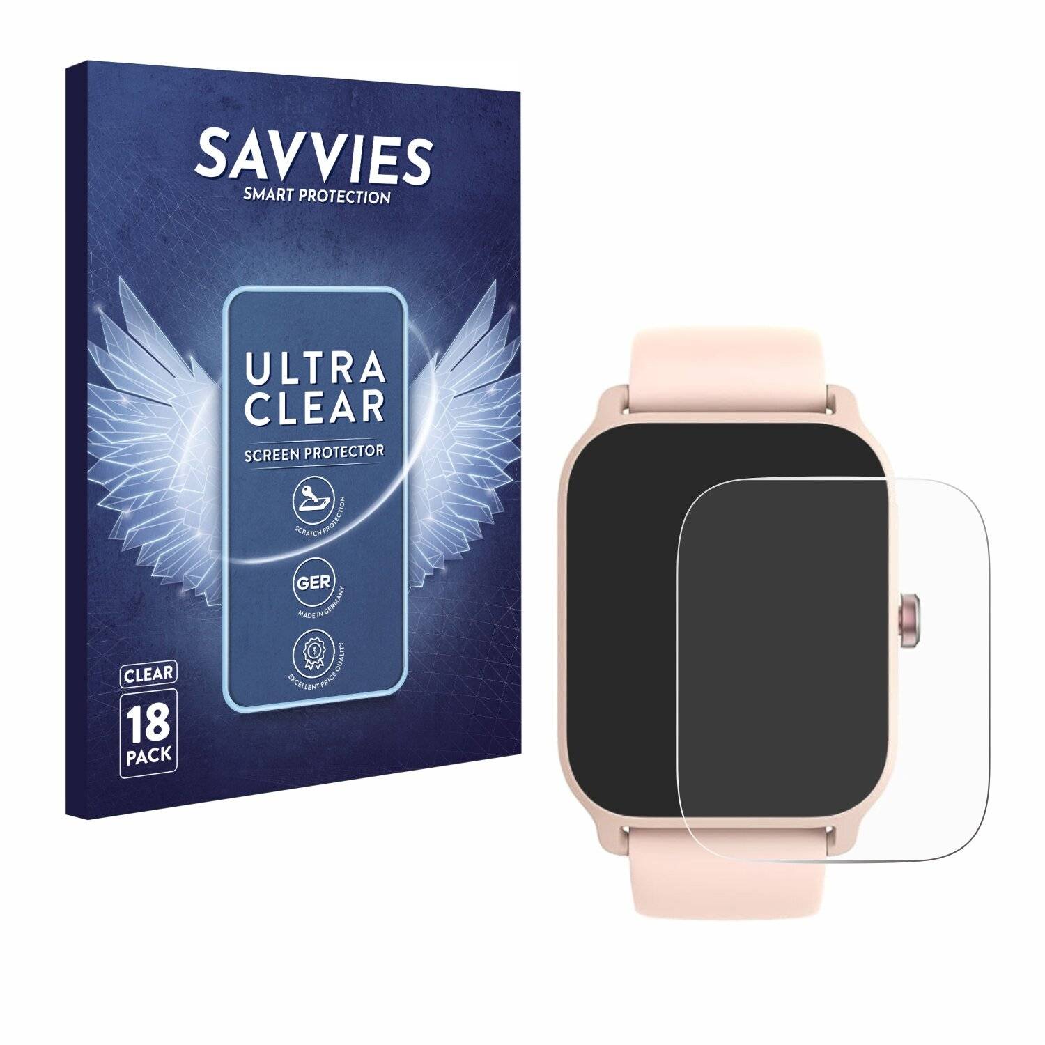 18x Savvies Displayschutz-Folie für IFMDA IDW13