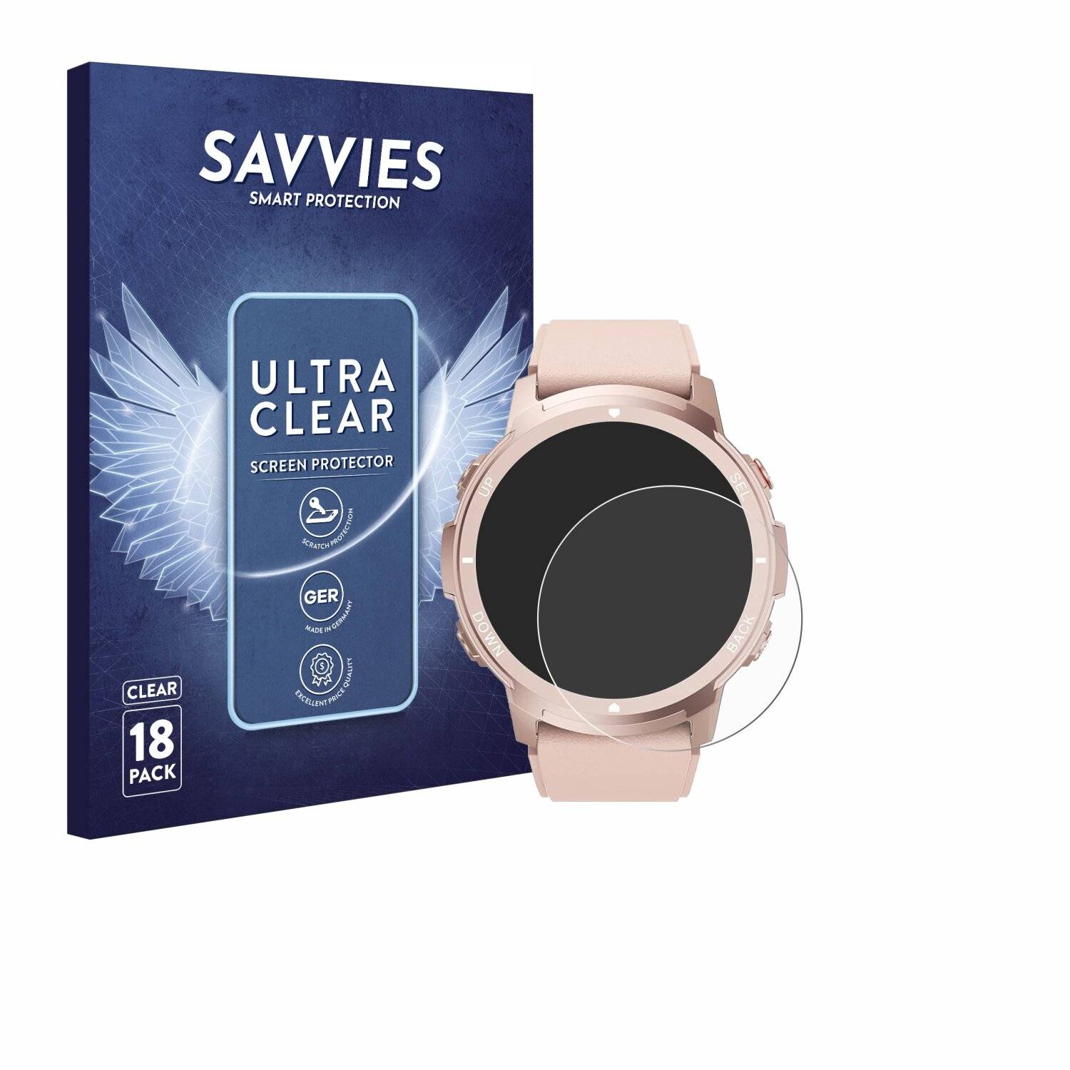 18x Savvies Displayschutz-Folie für Llkboha S52