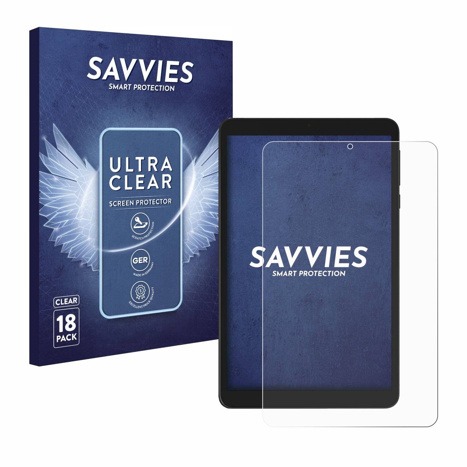 18x Savvies Displayschutz-Folie für Doogee T20