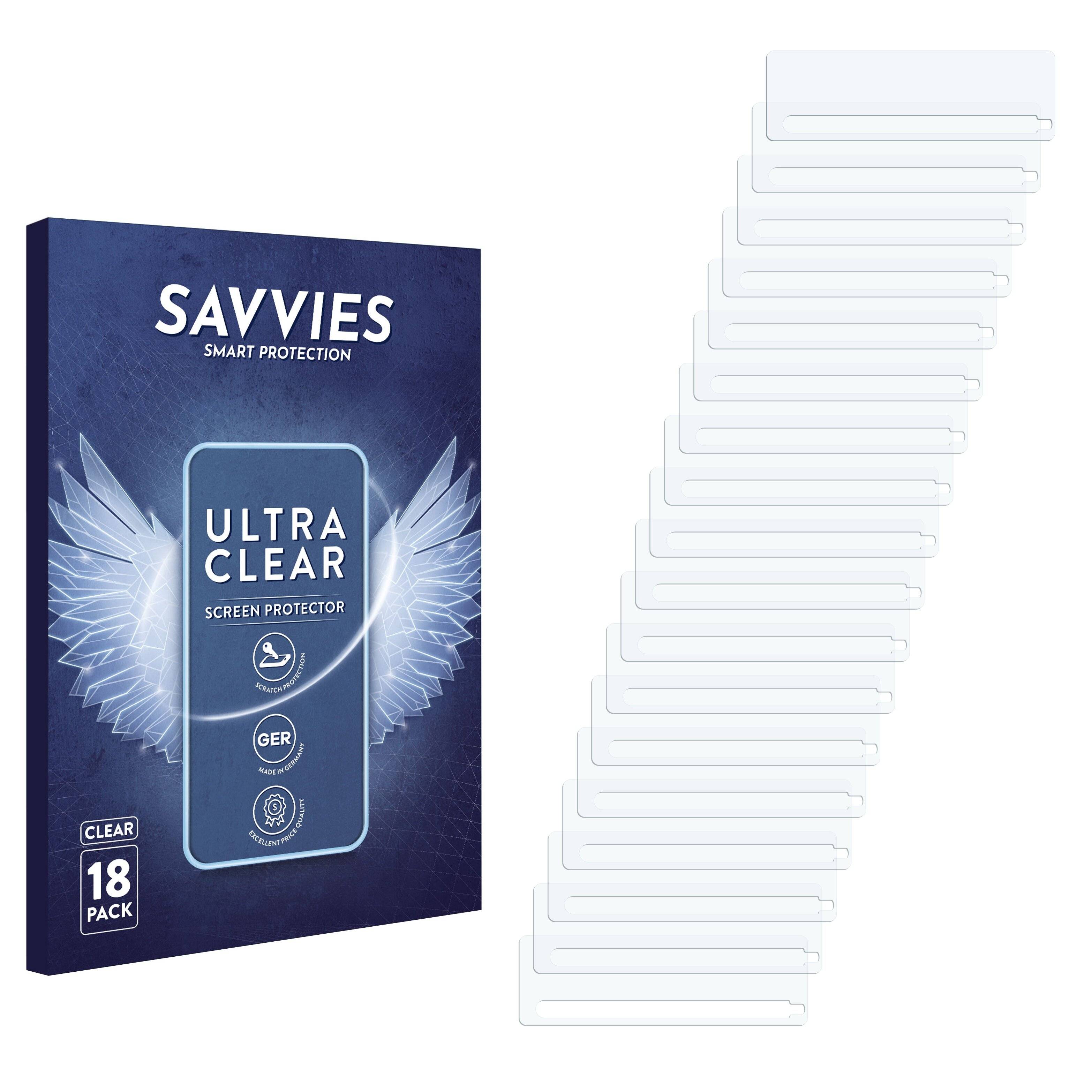 18x Savvies Displayschutz-Folie für Yamaha MusicCast