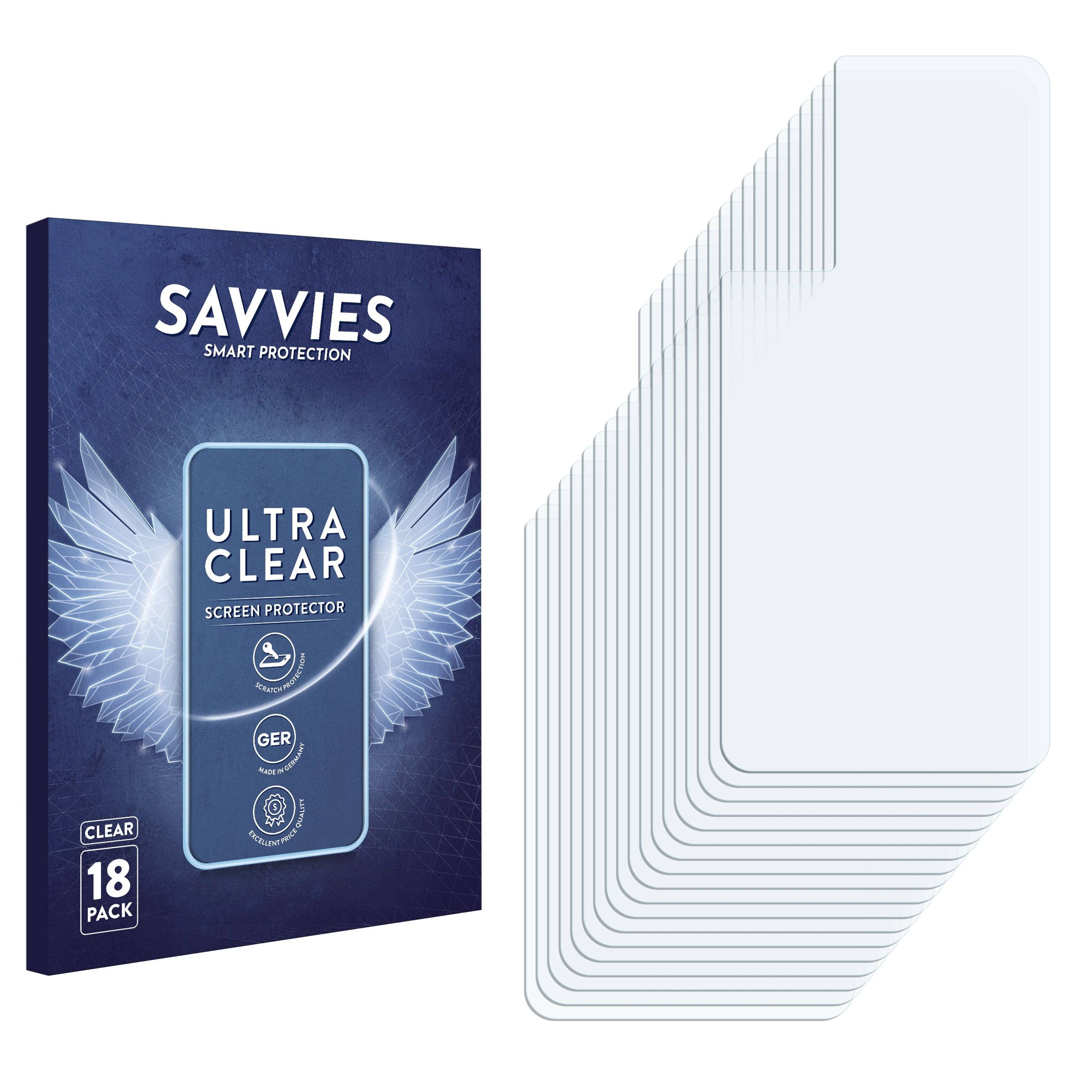 18x Savvies Displayschutz-Folie für Xiaomi Poco C65