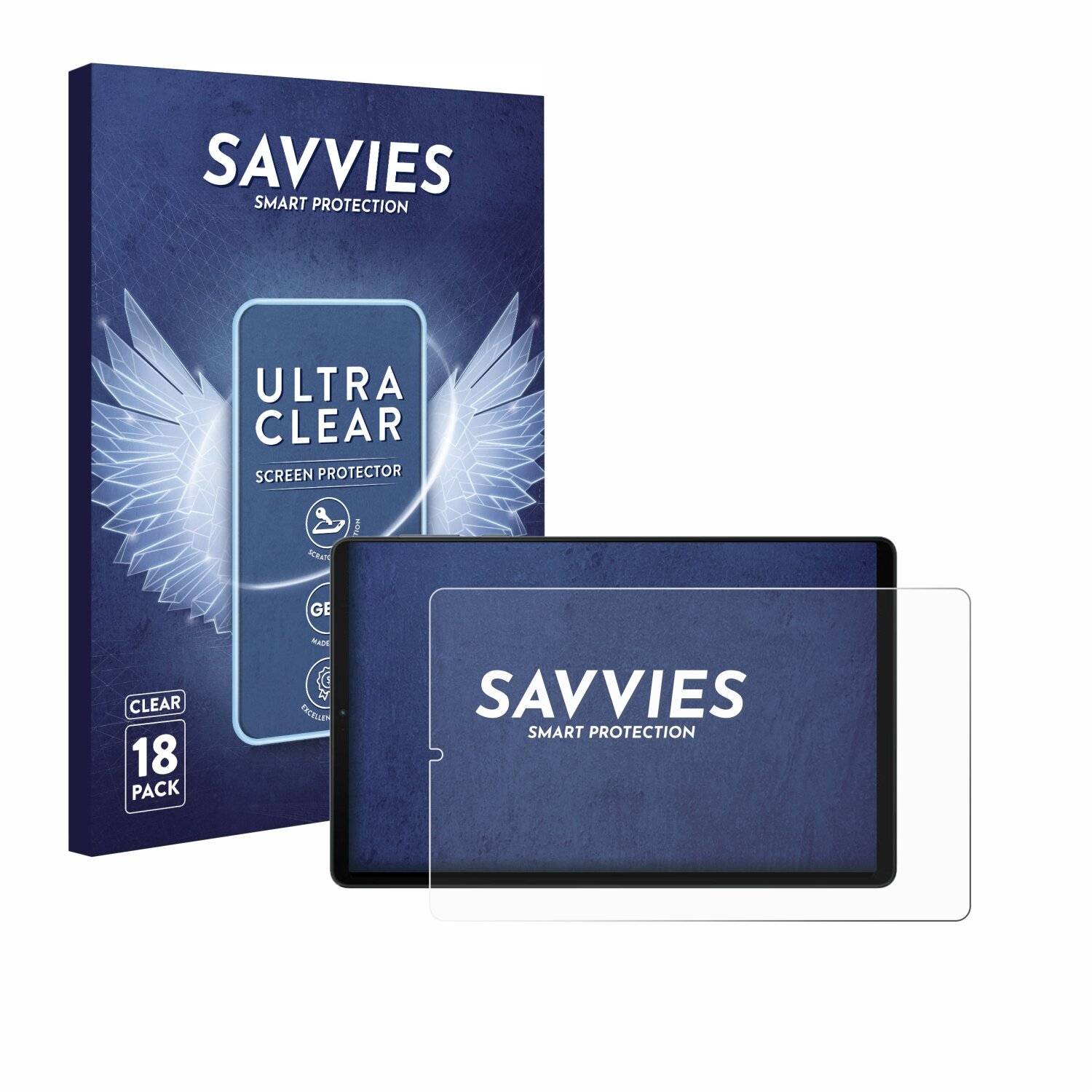 18x Savvies Displayschutz-Folie für Lenovo Legion Y700