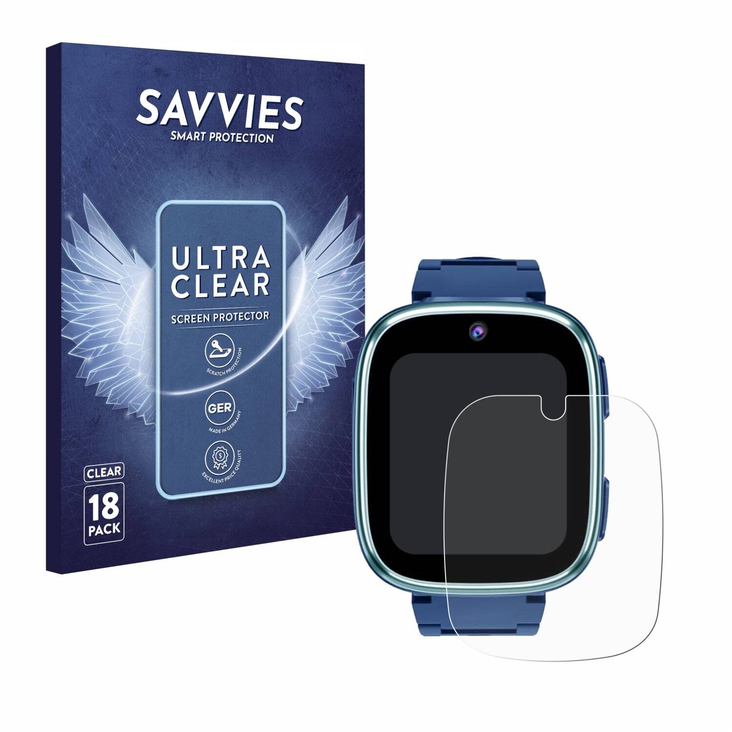 18x Savvies Displayschutz-Folie für Ucani