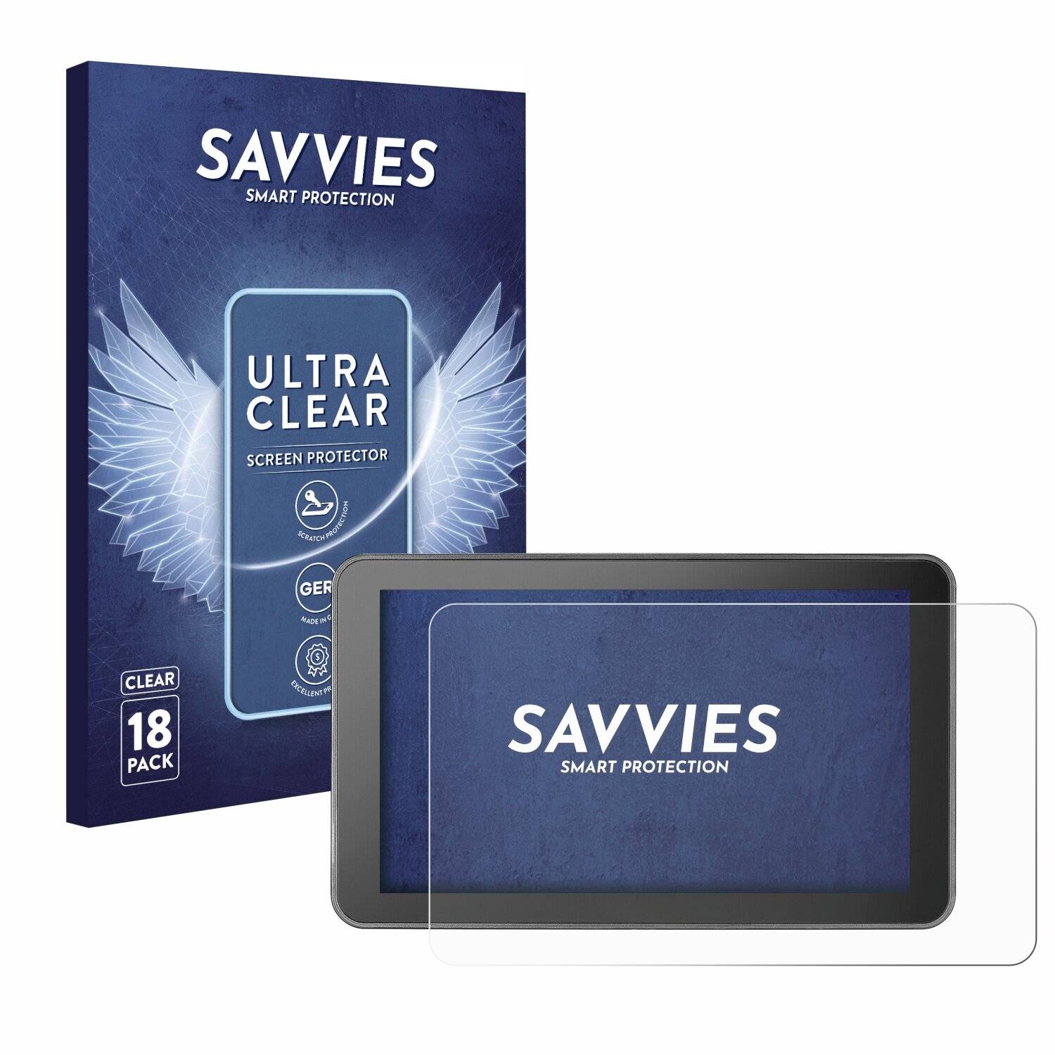 18x Savvies Displayschutz-Folie für Godox