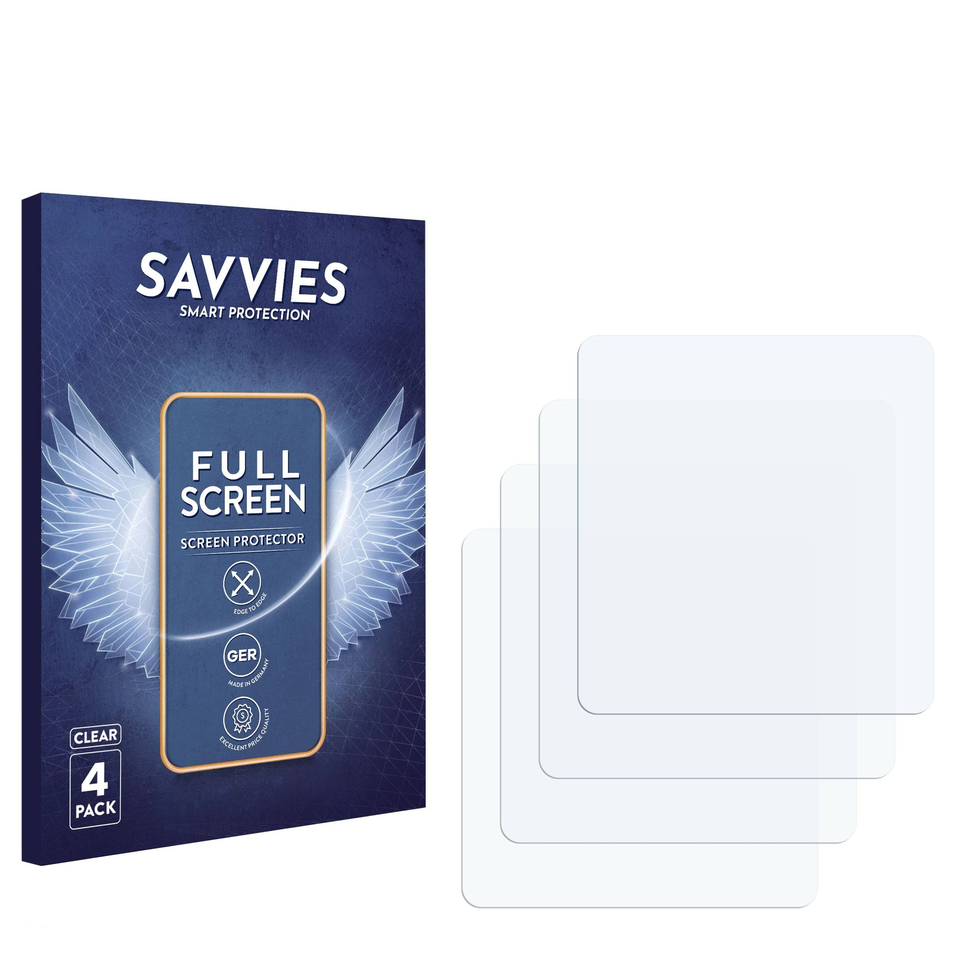 4x Savvies Full-Screen Folie für Casio WV-59