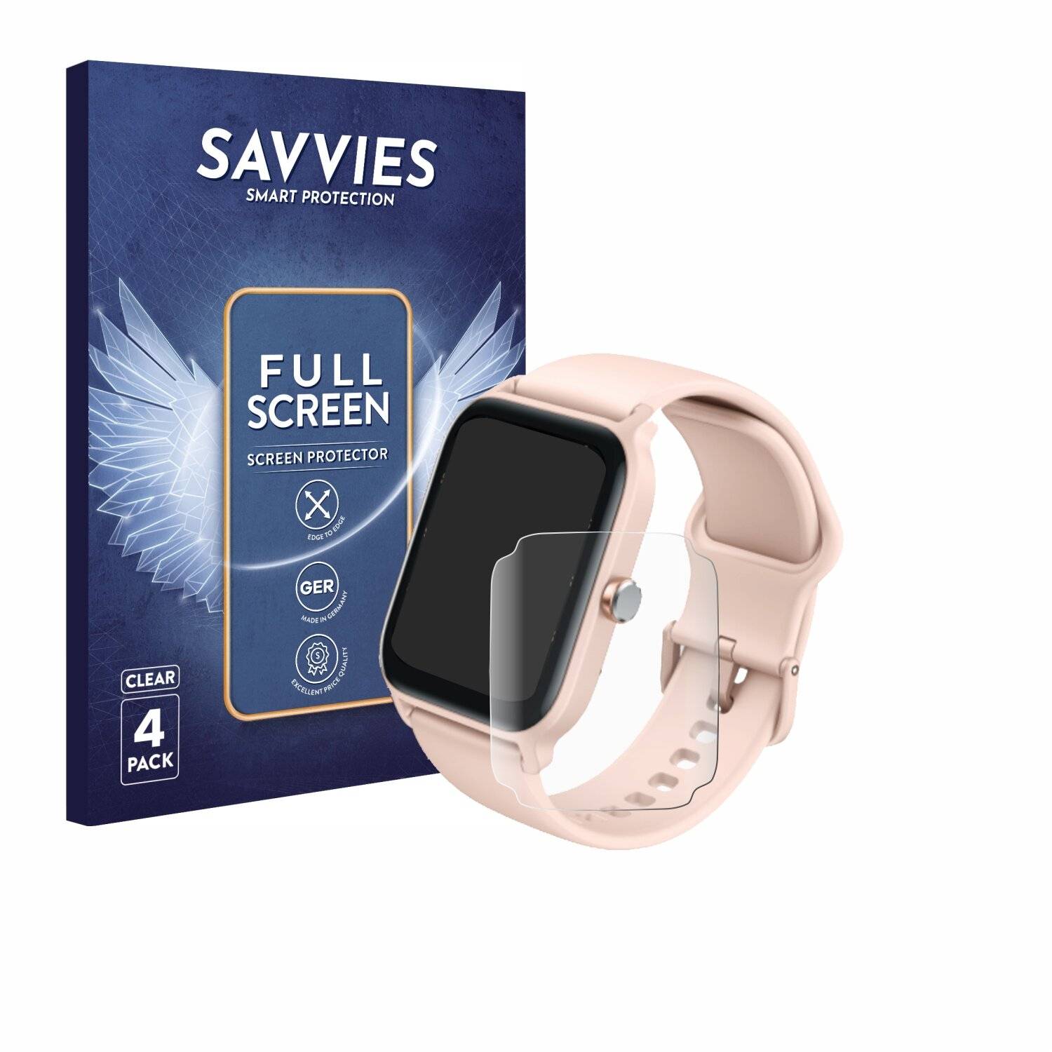 4x Savvies Full-Screen Folie für Gydom IDW13