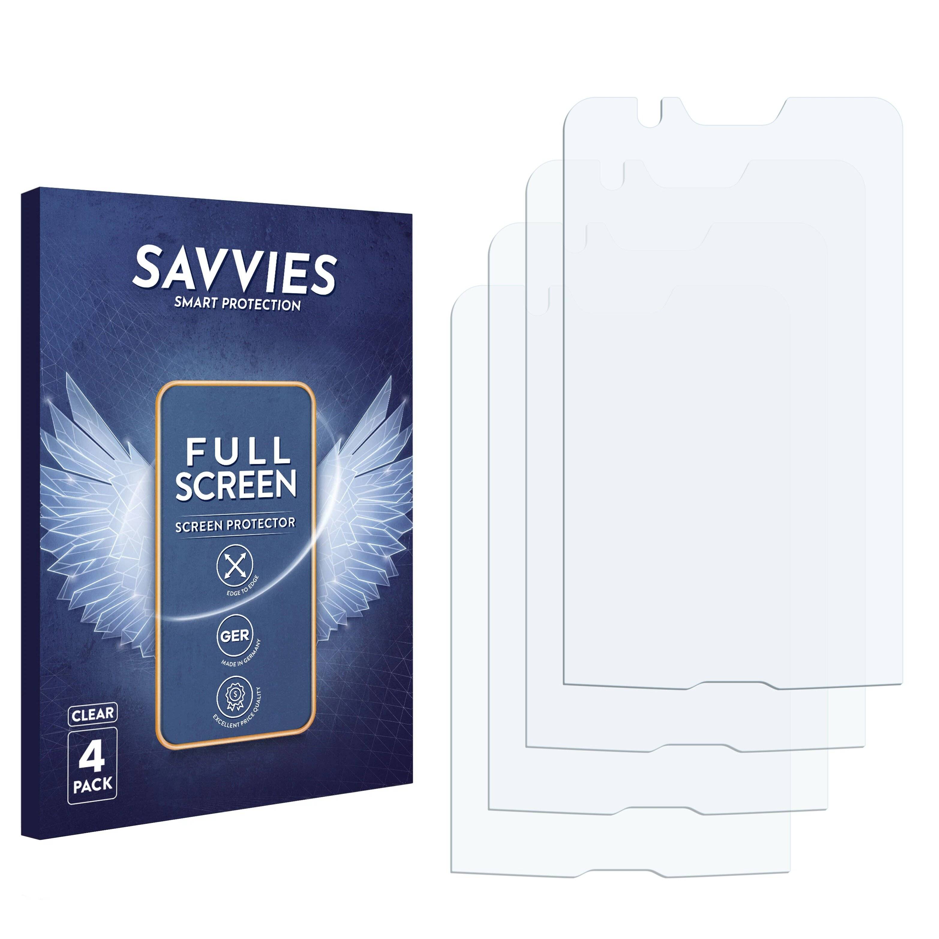 4x Savvies Full-Screen Folie für Sunmi