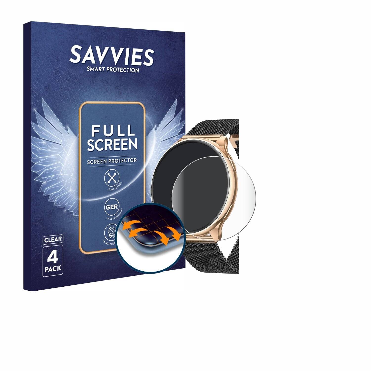 4x Savvies Full-Screen Folie für Banlvs G35