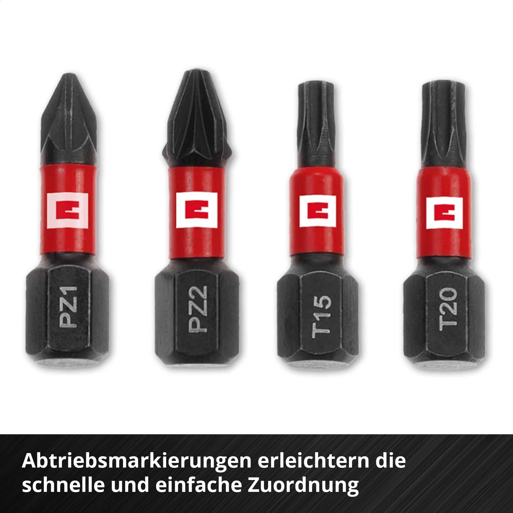 EINHELL Impact-Bit-Set, 118673, 11-teilig
