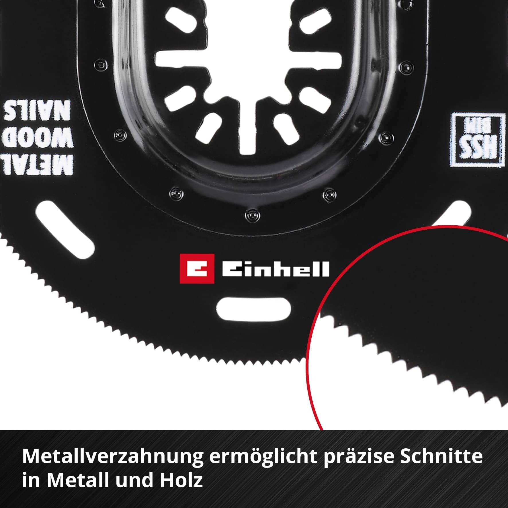 EINHELL Tauchsägeblatt, 708048, halbrund, Bi-Metall, 88 mm