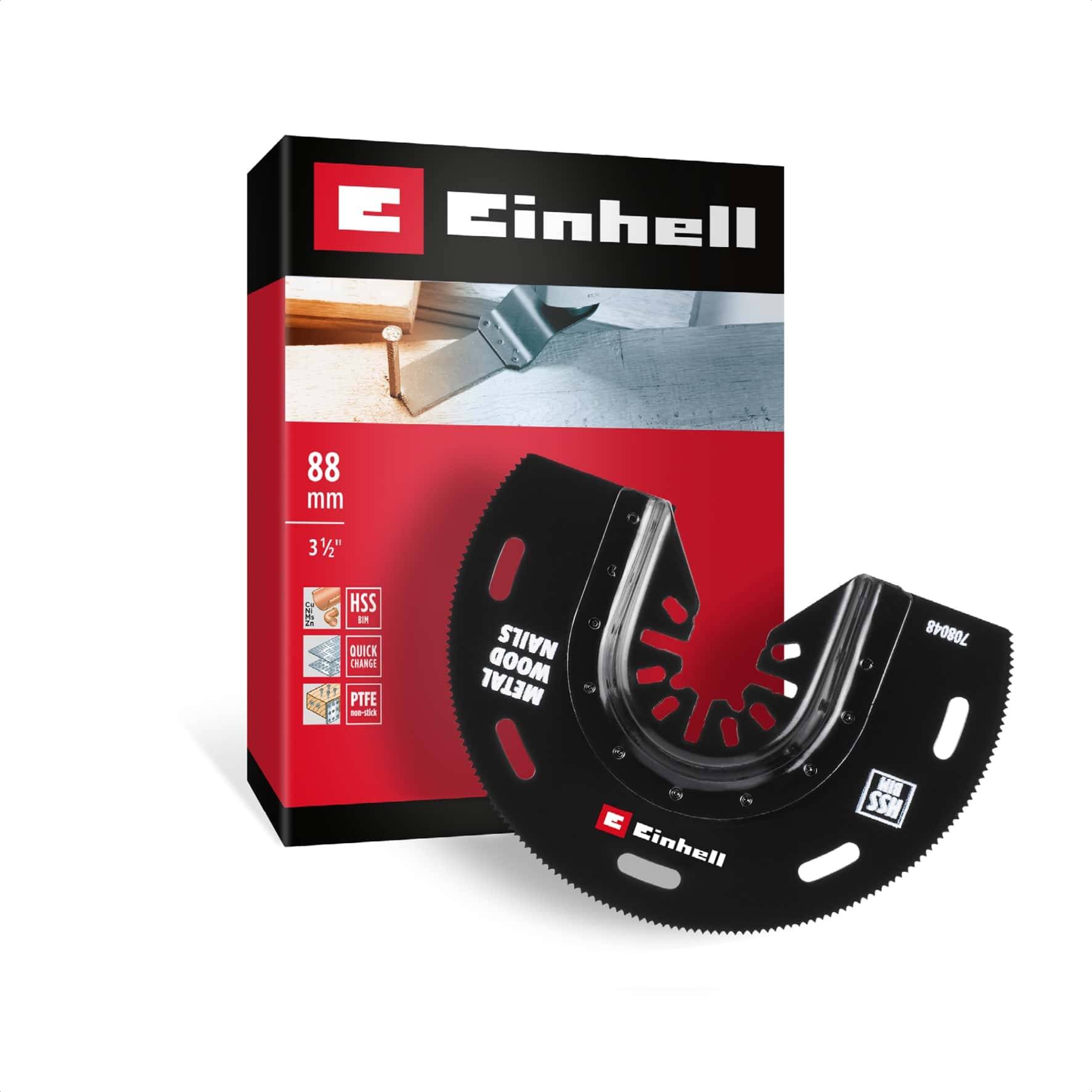 EINHELL Tauchsägeblatt, 708048, halbrund, Bi-Metall, 88 mm