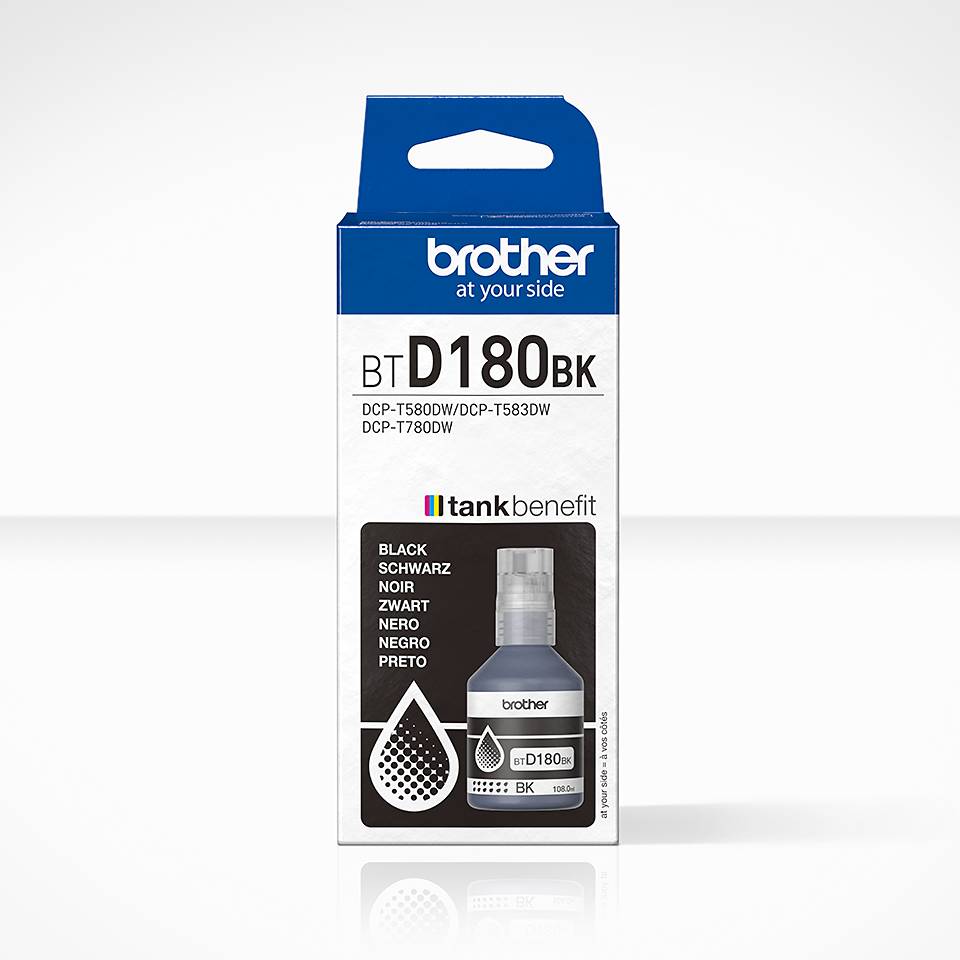Brother BTD180BK - Schwarz - original - Nachfülltinte