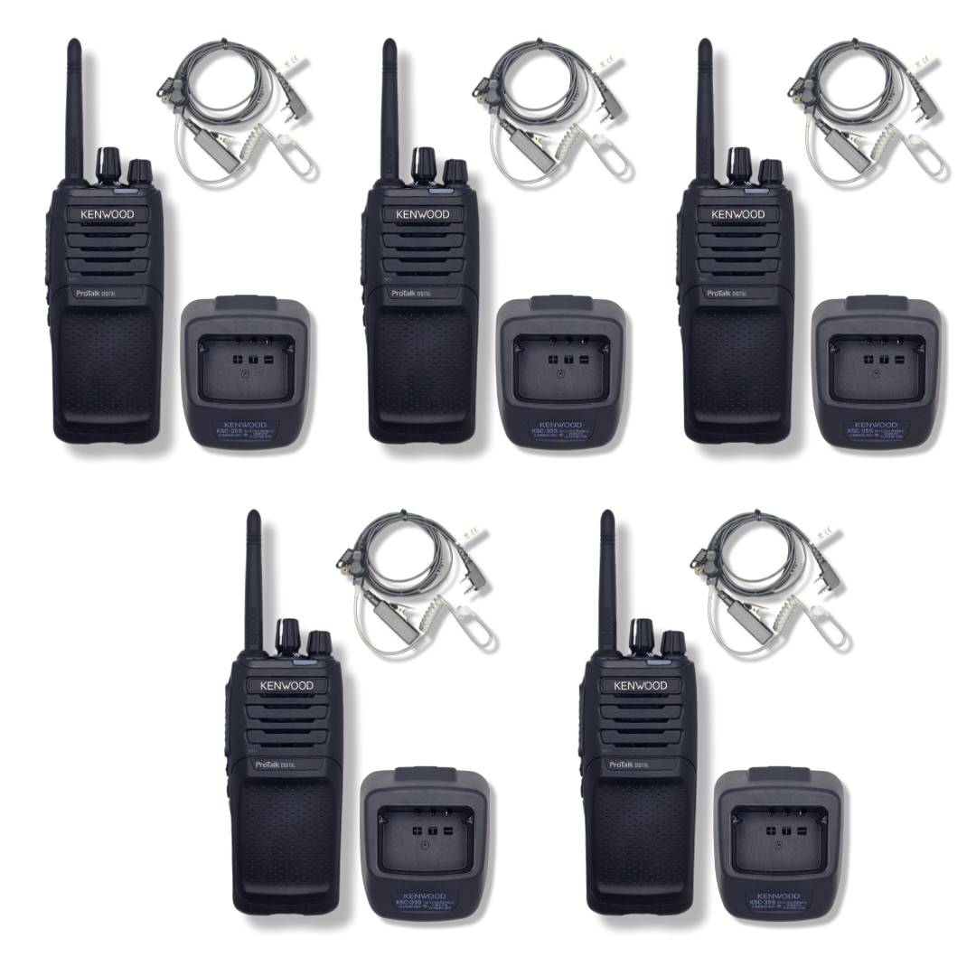 5er Set Kenwood TK-3701D + SecureWave Pro