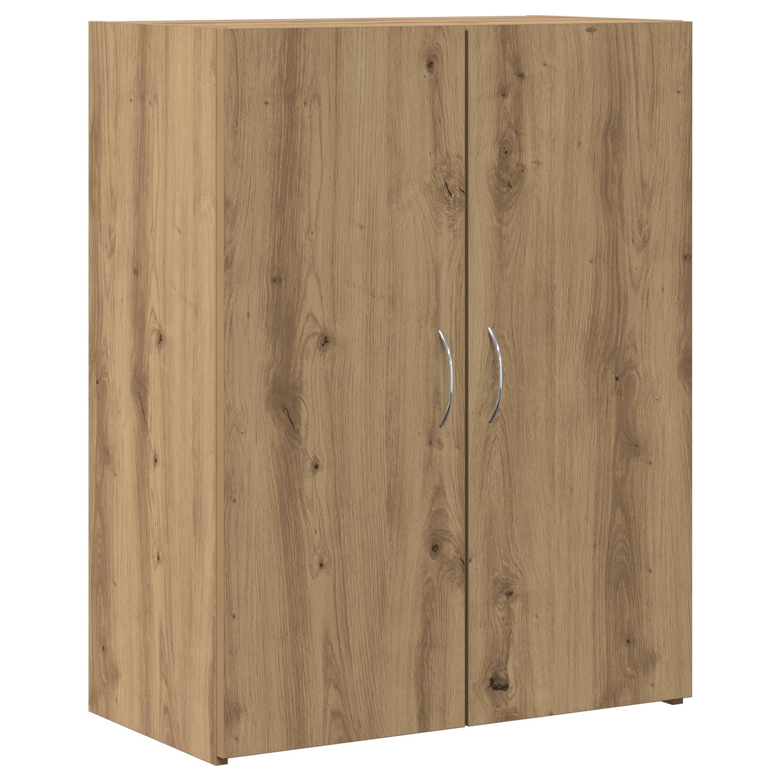 vidaXL Büroschrank - Artisan Eiche - 60 x 32 x 77,5 cm - Holzwerkstoff