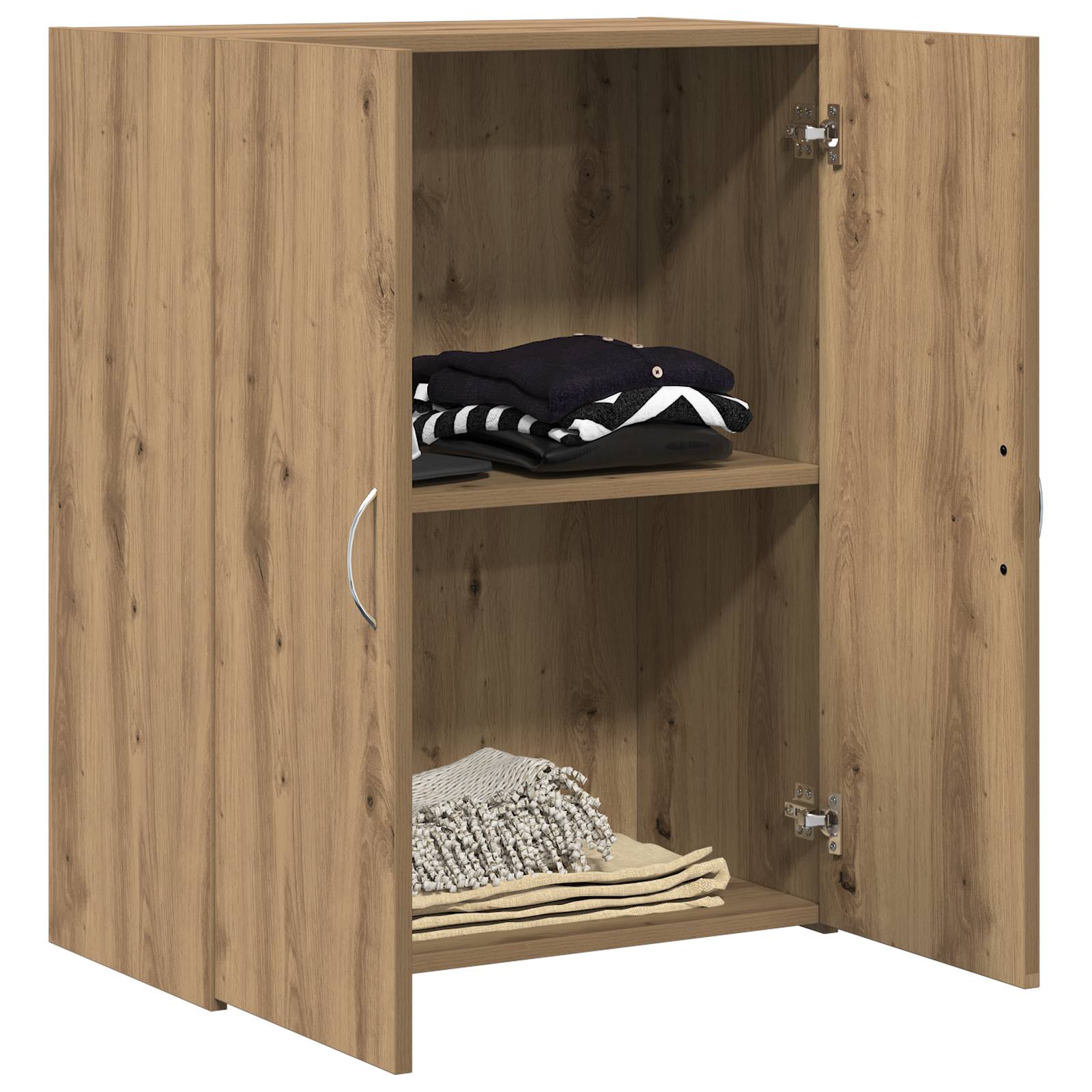 vidaXL Büroschrank - Artisan Eiche - 60 x 32 x 77,5 cm - Holzwerkstoff