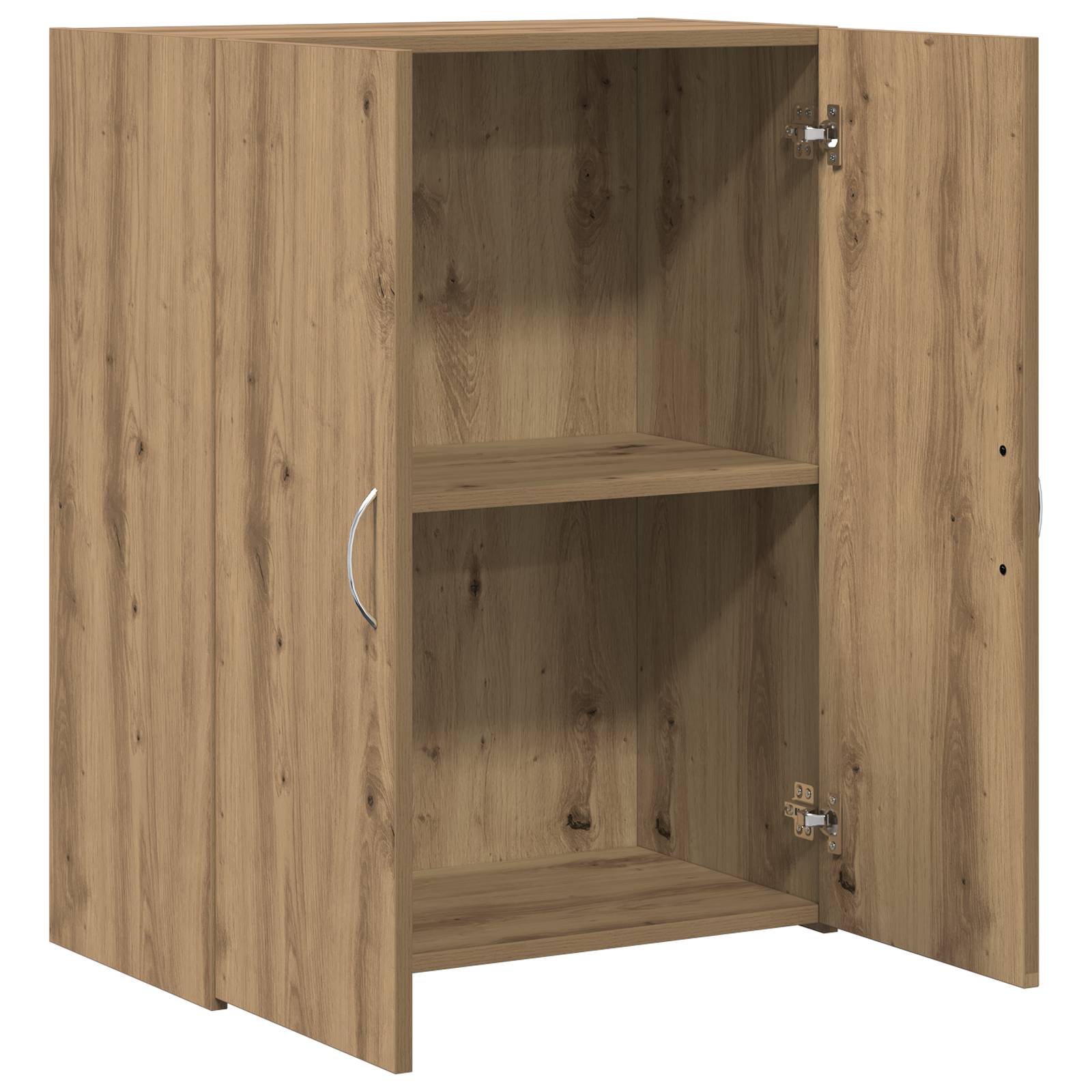vidaXL Büroschrank - Artisan Eiche - 60 x 32 x 77,5 cm - Holzwerkstoff