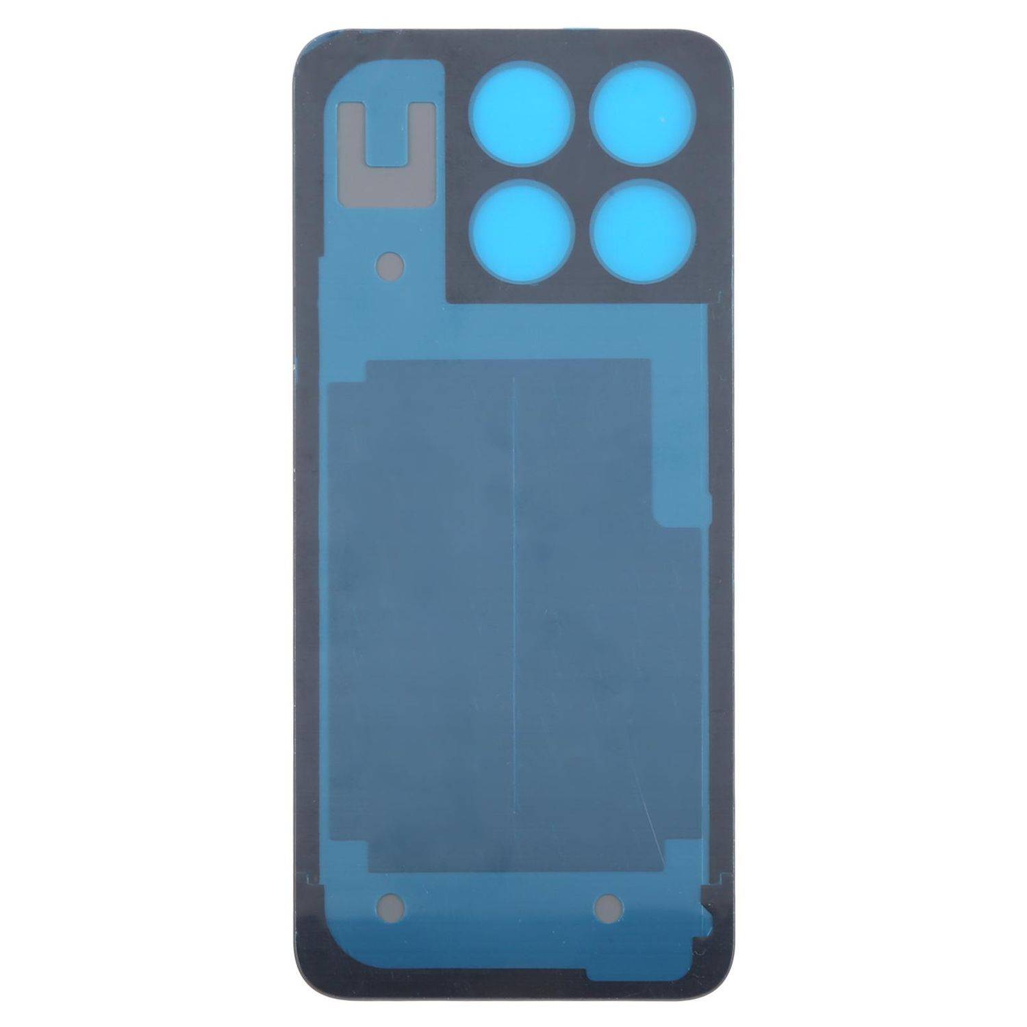 Für ZTE Blade A55 Akkudeckel Backcover mit Kameraabdeckung Ersatzteil Schwarz