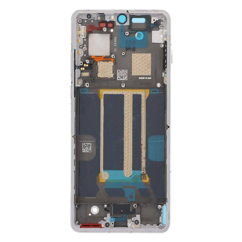Für OnePlus 13 Mittelrahmen Bezel Plate Ersatzteil Reparatur Weiß