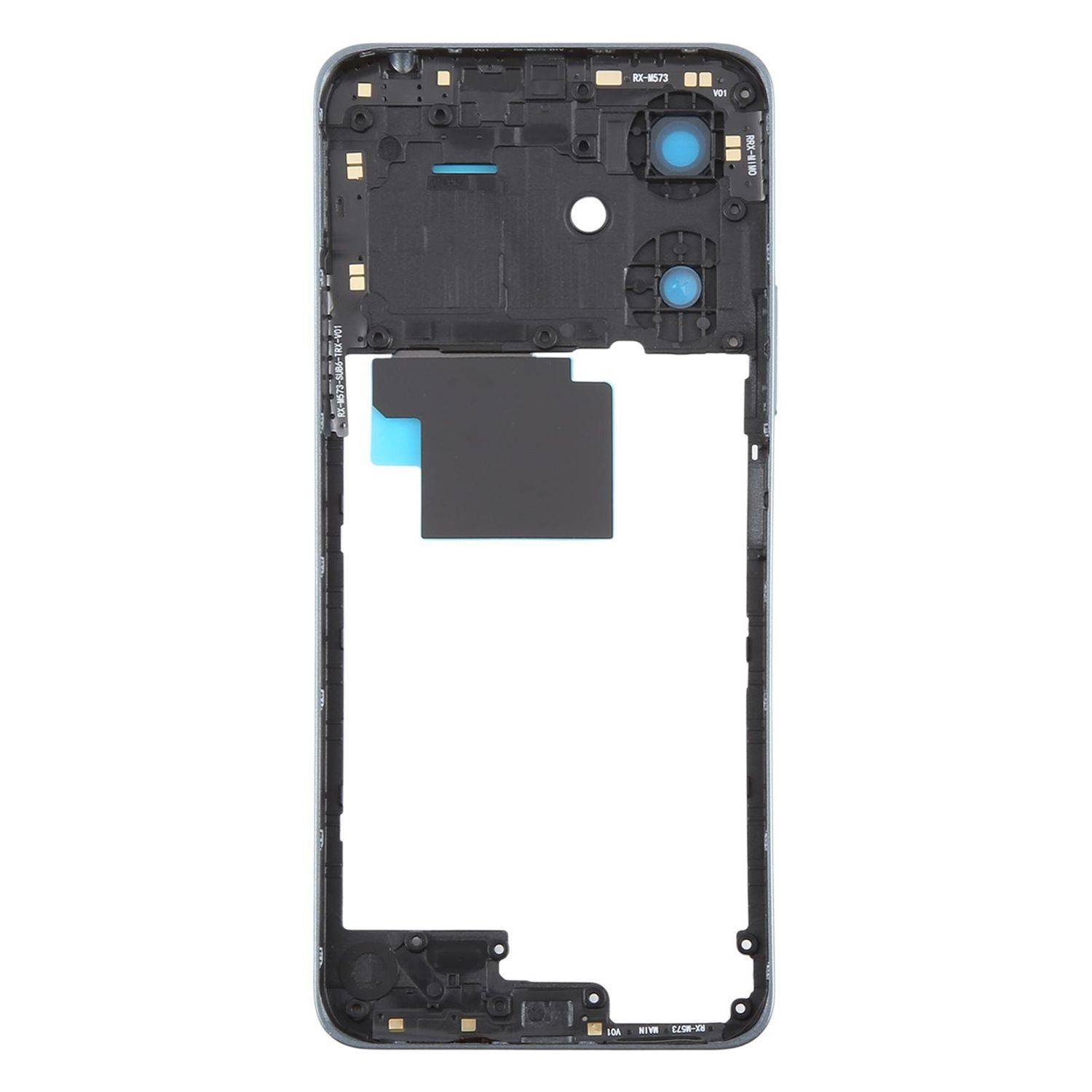 Für Xiaomi Redmi 13C 5G Mittelrahmen Bezel Plate Gehäuserahmen Ersatzteil Blau