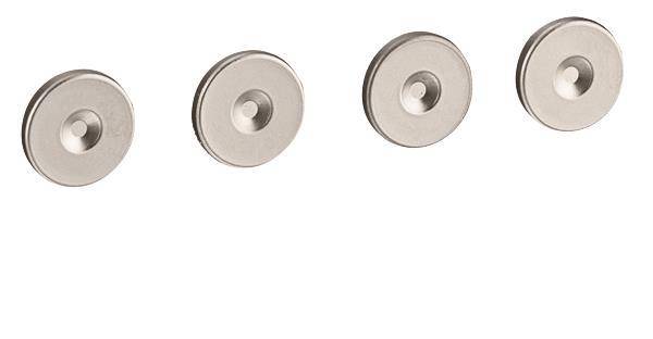 Legrand 077896 Schraubenabdeckung 4Stück Soliroc IP55 IK10 grau Install.Baumaterial Schalter