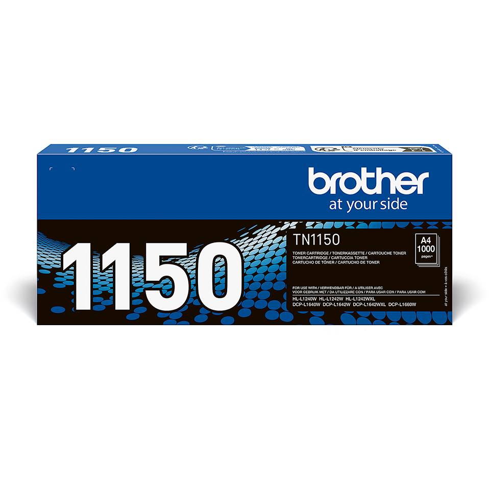 Brother TN1150 - Schwarz - original - Box - Tonerpatrone