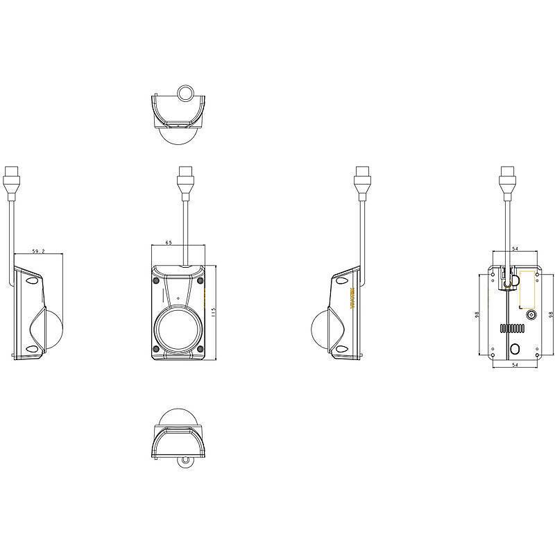 VIVOTEK CC9380-HV-V2 IP-Kamera 5MPx T/N PoE IP66, 5 MegapixelDome Kamera, Panorama Kamera | Blickwinkel:180° (Objektiv-