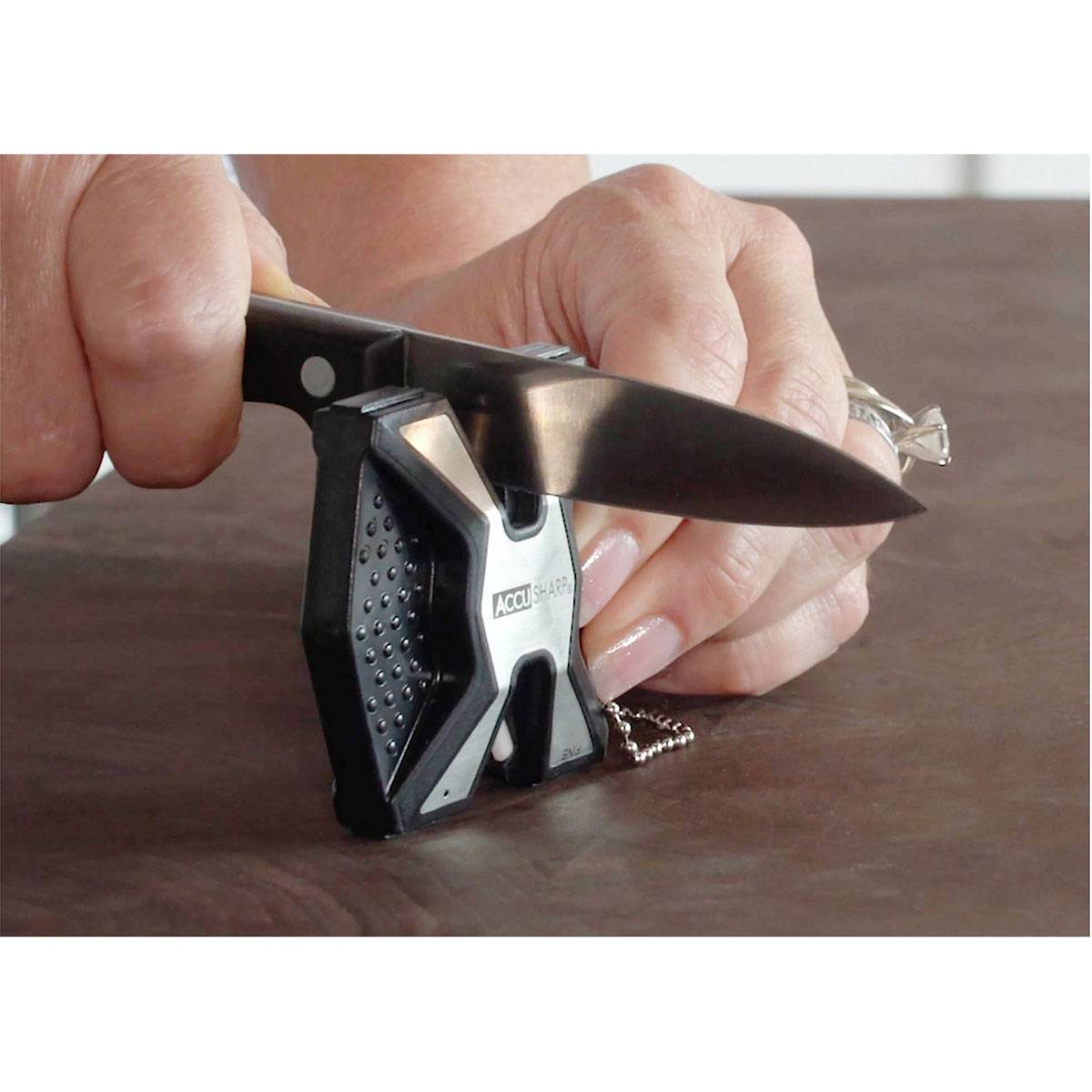 AccuSharp Diamond Pro 2-Step Knife Sharpener - Diamant-Messerschärfer