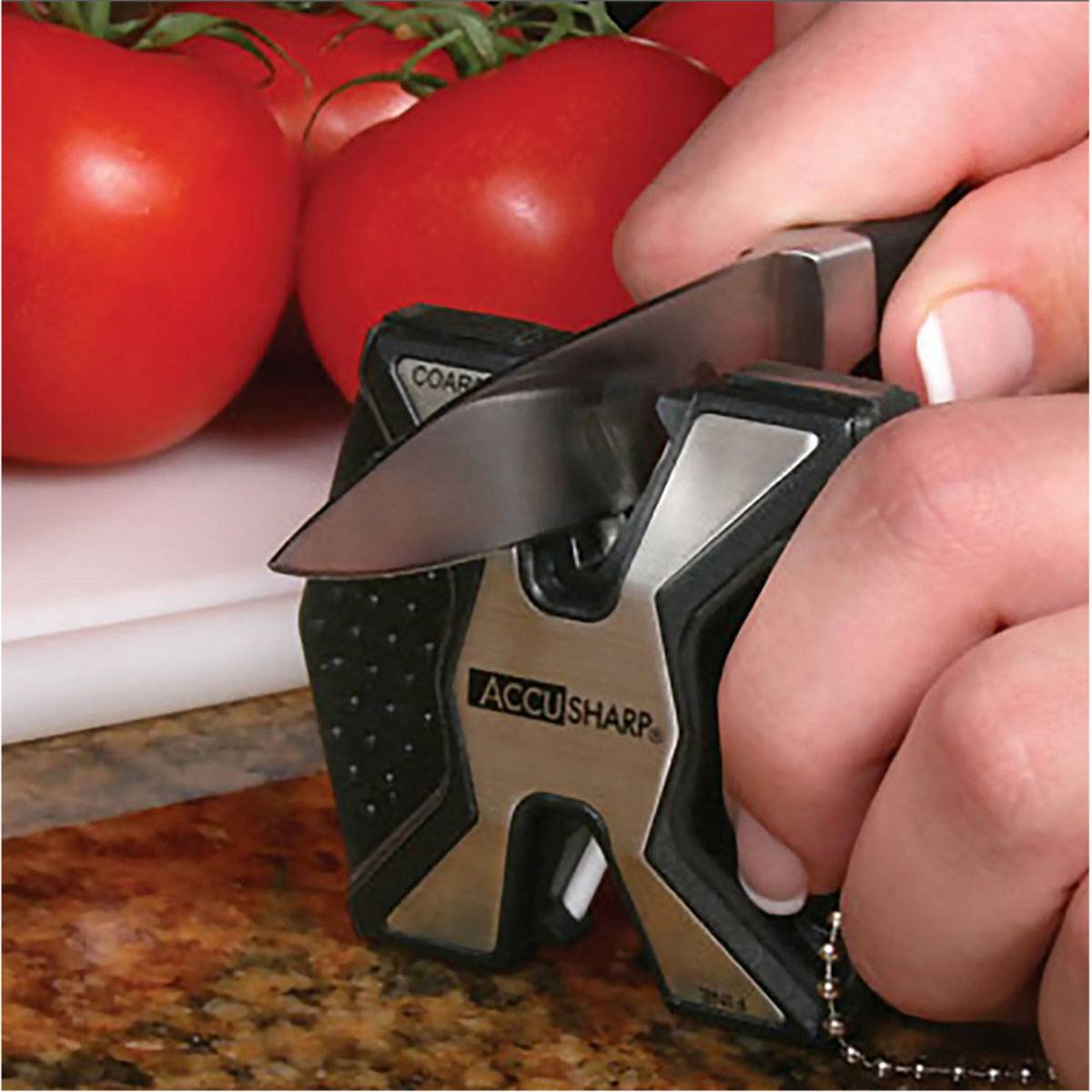 AccuSharp Diamond Pro 2-Step Knife Sharpener - Diamant-Messerschärfer