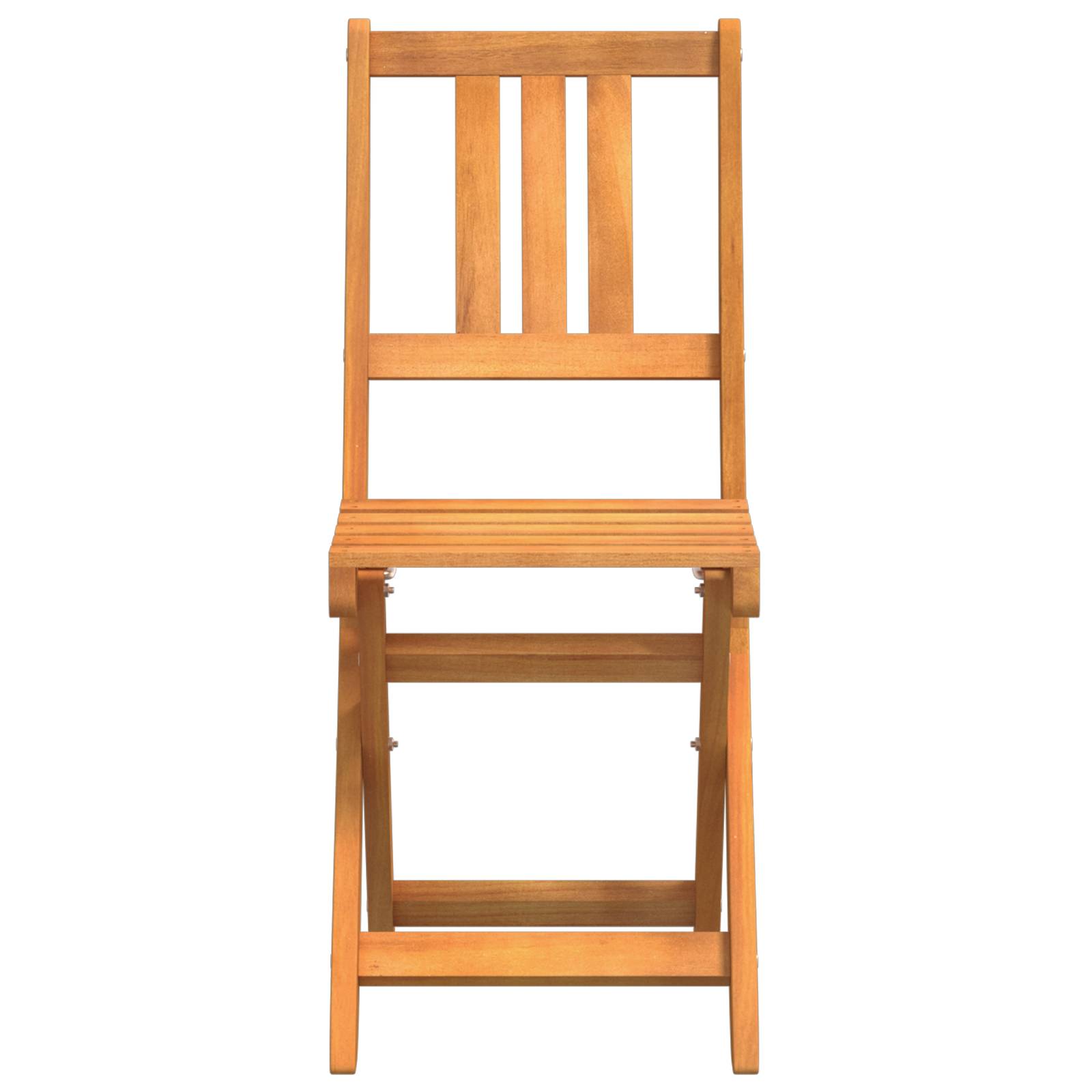 vidaXL Klappbare Gartenstühle 6 Stk 36x46x86 cm Massivholz Akazie