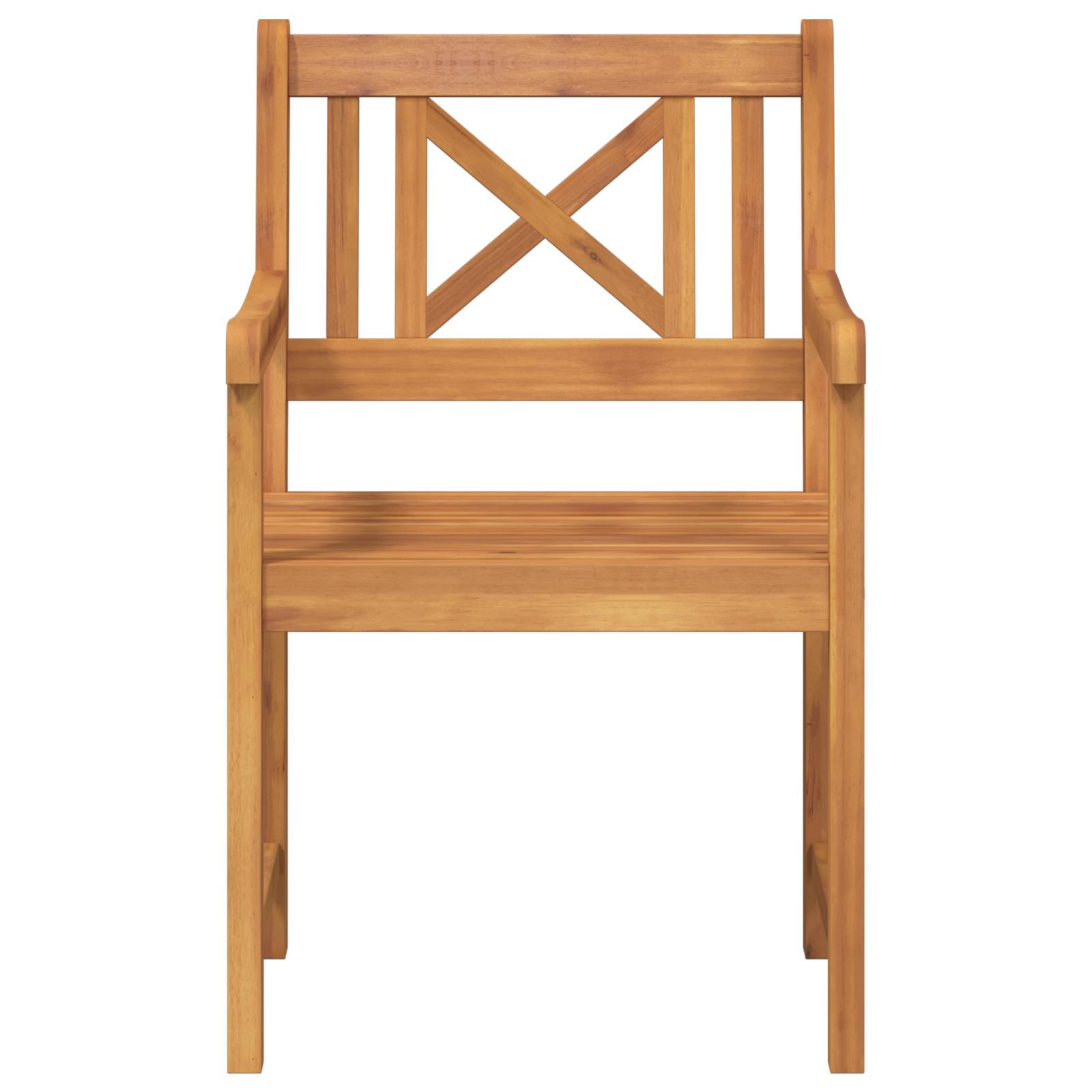 vidaXL Gartenstühle 8 Stück 56x55.5x90 cm Massivholz Akazie