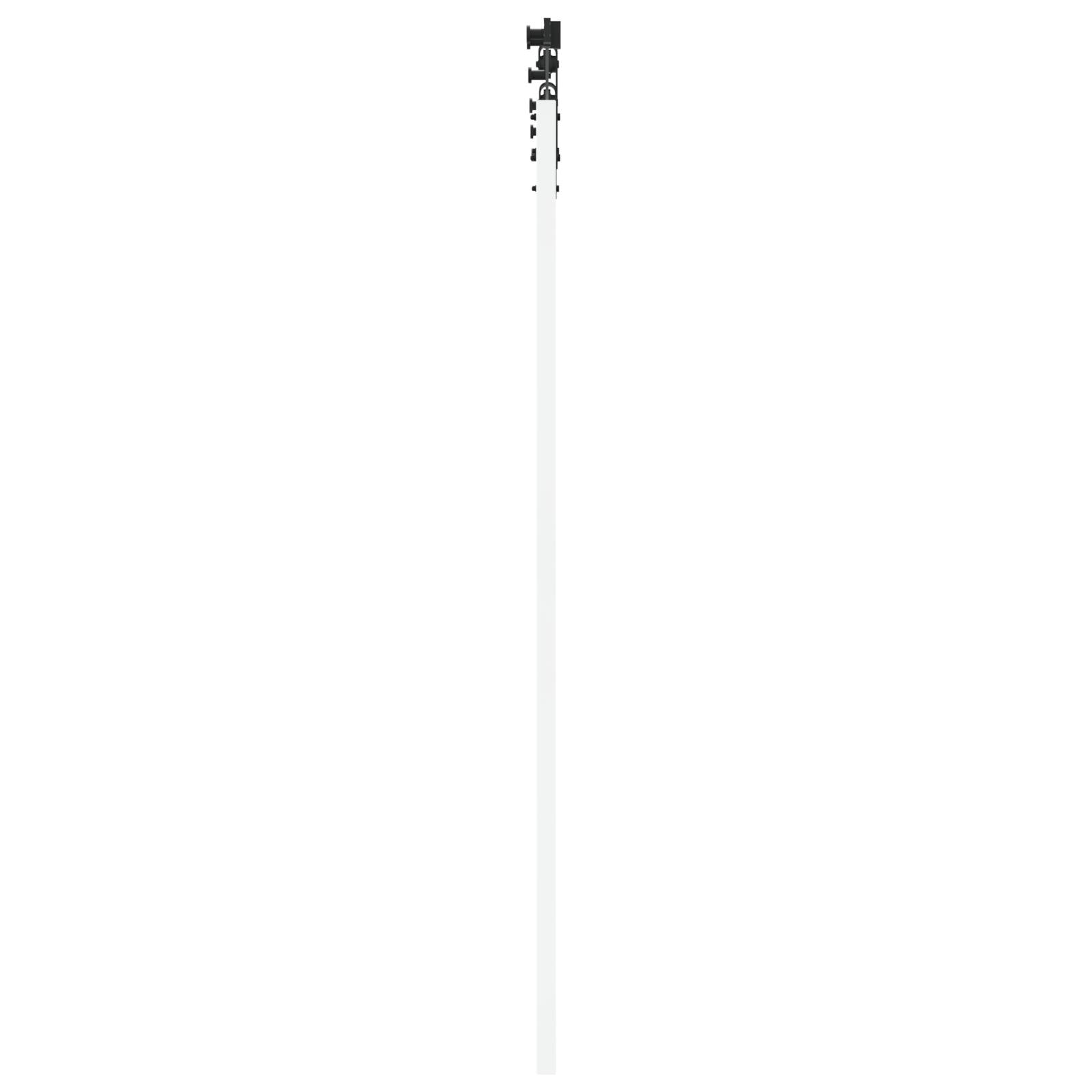 vidaXL Schiebetür mit Beschlägen "ORKDAL" Weiß 61x198.5 cm