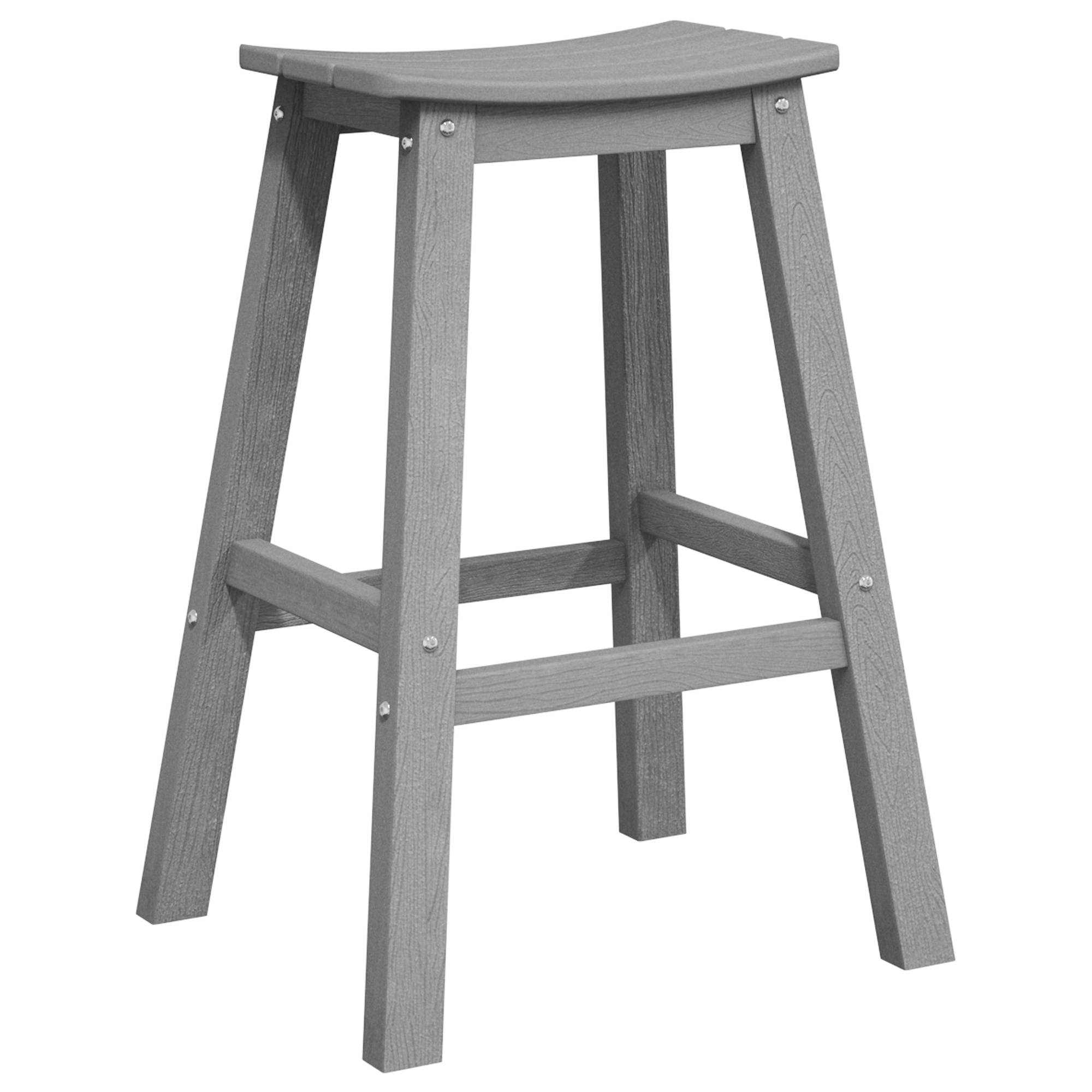 vidaXL 3-teiliges Garten Bar Set Hellgrau HDPE