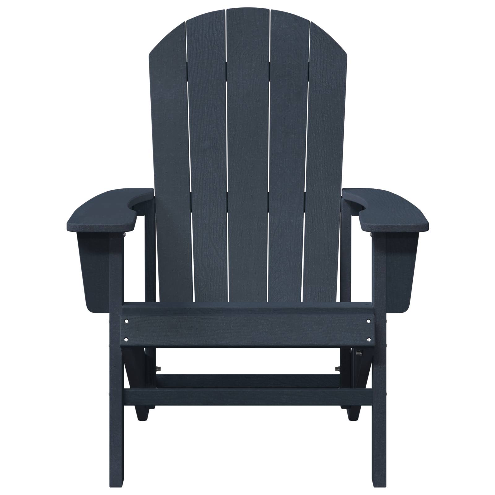 vidaXL Adirondack-Stuhl Marineblau 74x82x91 cm HDPE