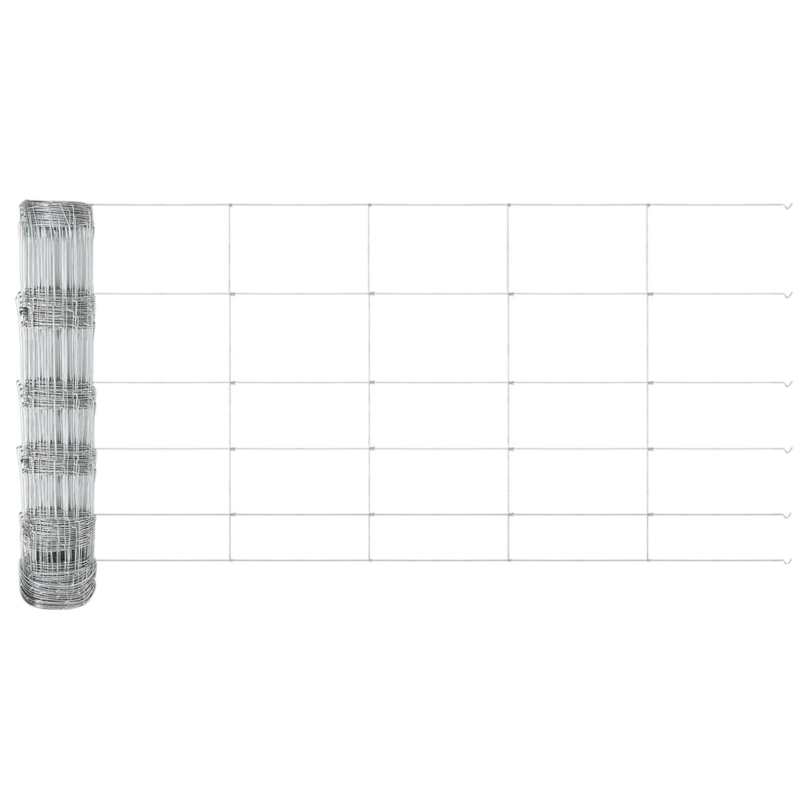 vidaXL Zaunpfosten 11 Stück U-Kanal 80 cm Verzinkter Stahl