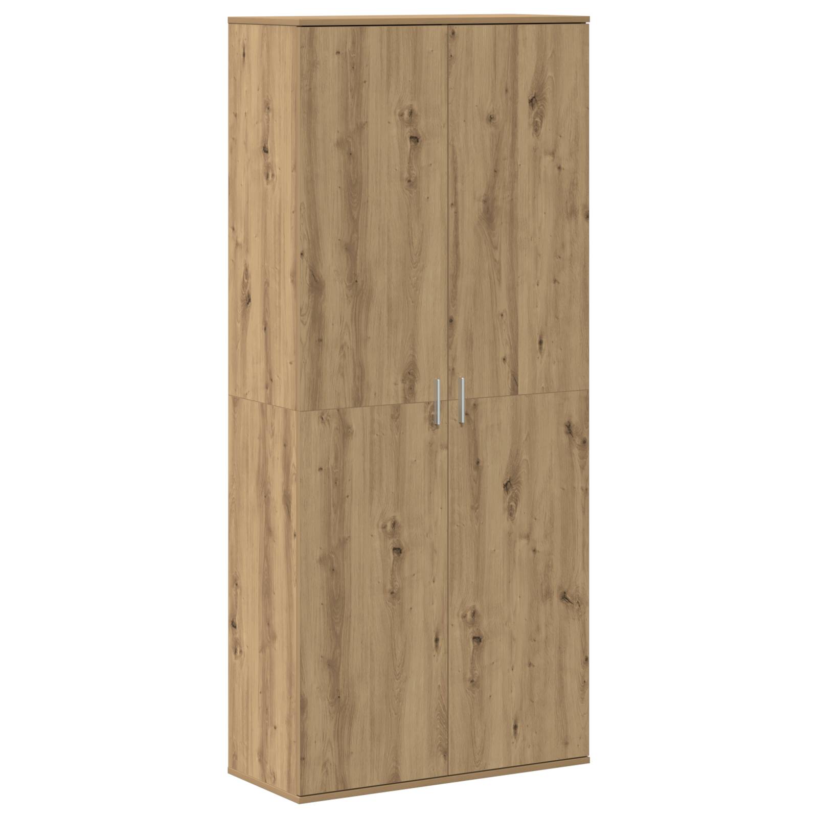 vidaXL Highboard Artisan Oak 80x35x180 cm Sperrholz