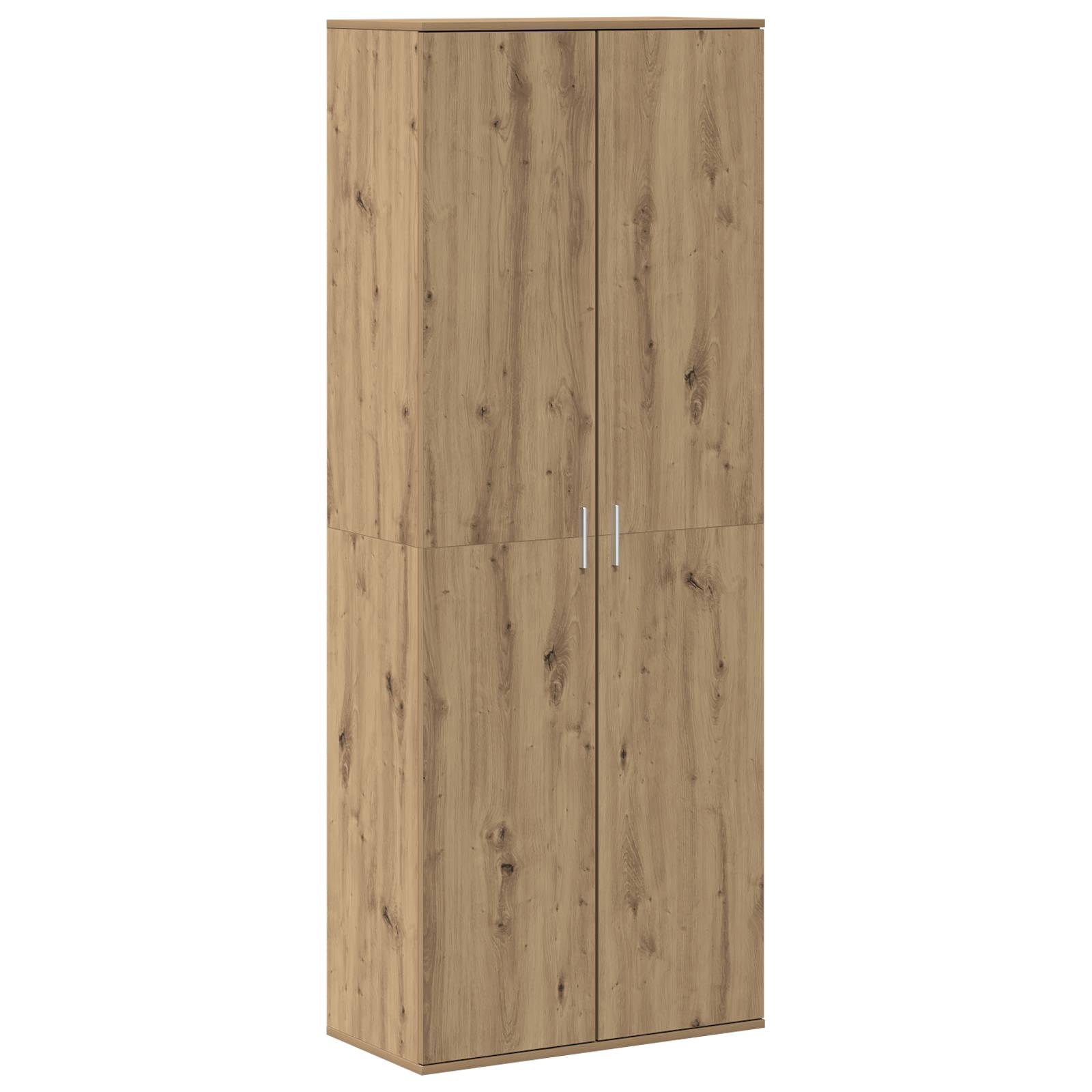 vidaXL Highboard Artisan Eiche 70x35x180 cm Holzwerkstoff