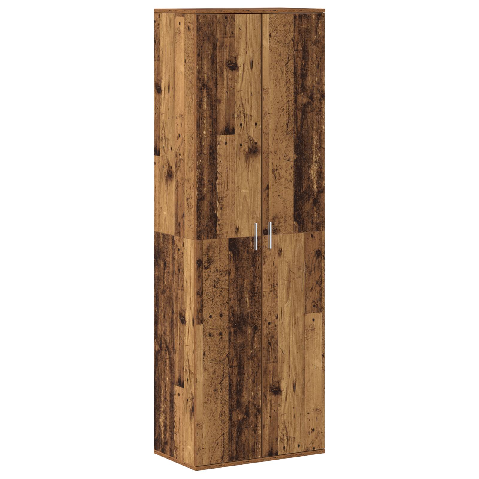 vidaXL Highboard Altholz 60x35x180 cm Holzwerkstoff