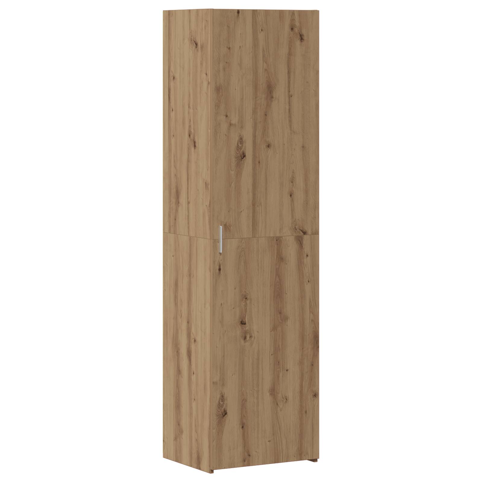 vidaXL Highboard Kunsthandwerk Eiche 50x42.5x185 cm Ingenieurs Holz
