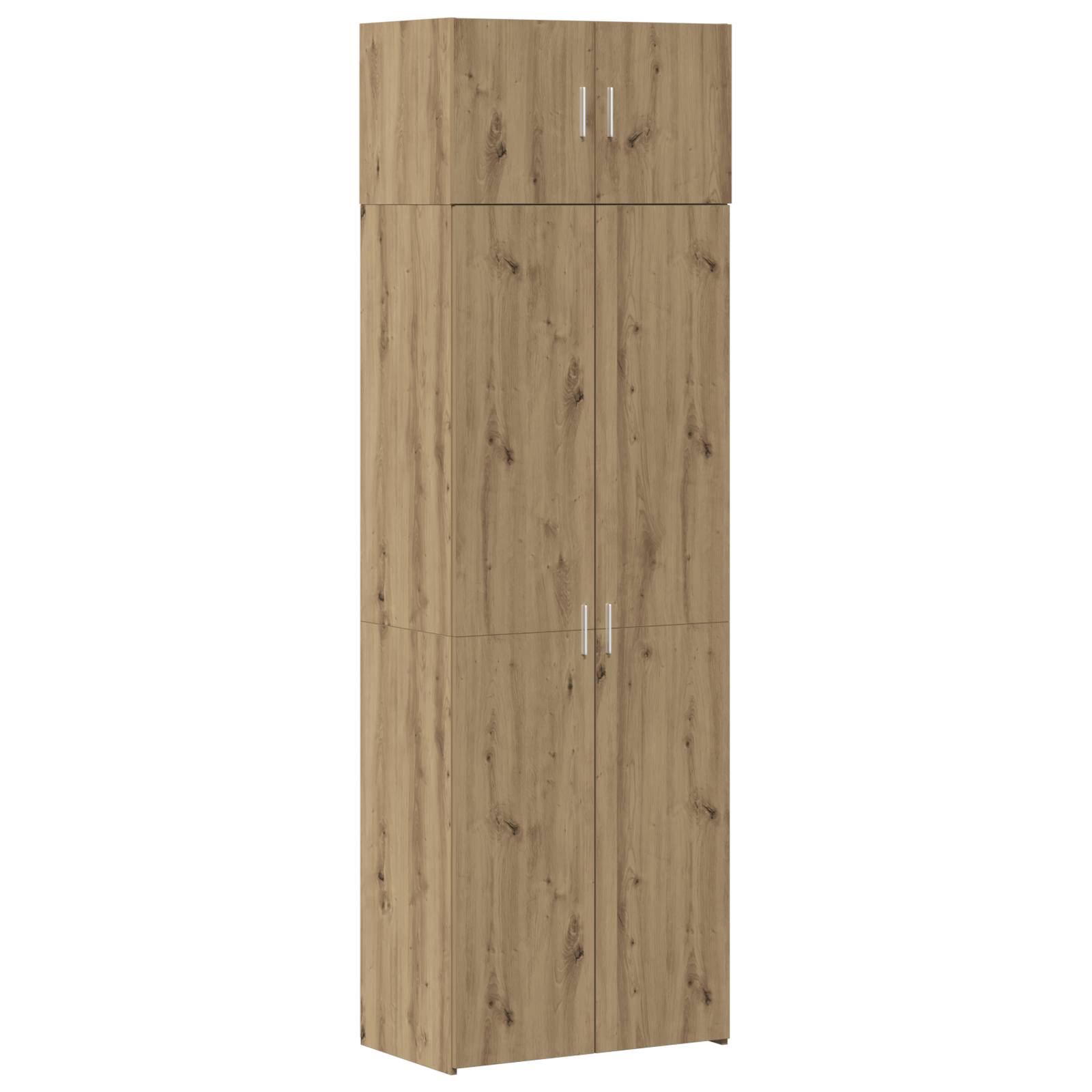 vidaXL Stauraum Schrank Artisan Eiche 70x42,5x225 cm Holzwerkstoff