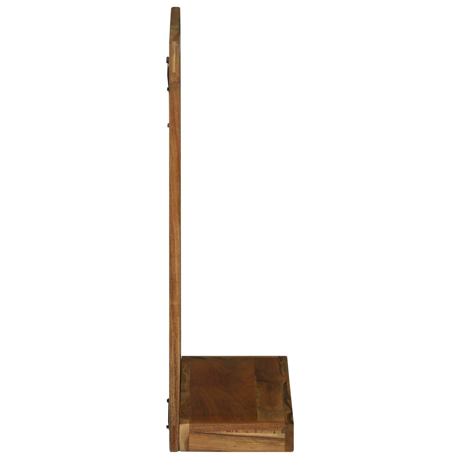 vidaXL Badezimmerspiegel 50x22x70 cm Massivholz Akazie